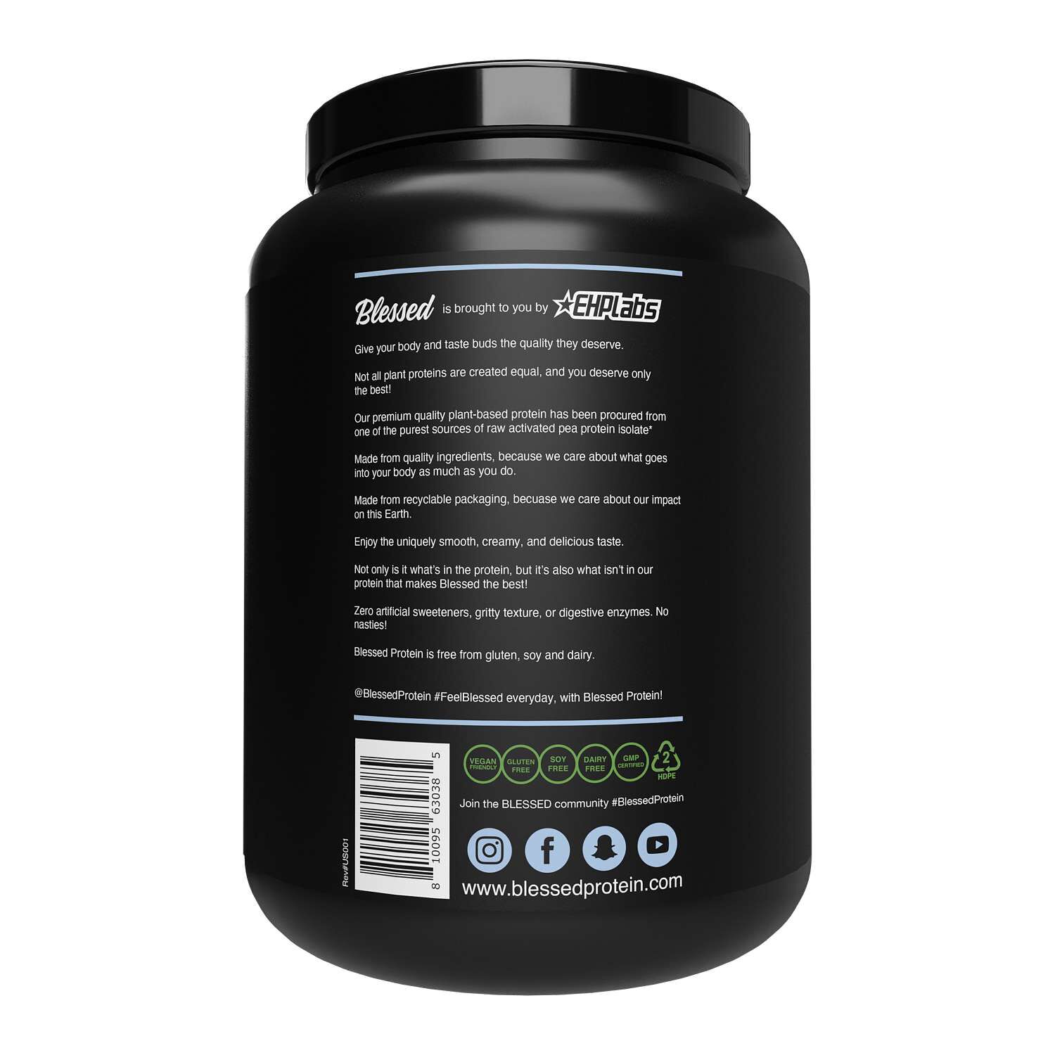 Plant Protein Powder - Cookies &amp; Cream (30 Servings)  | GNC