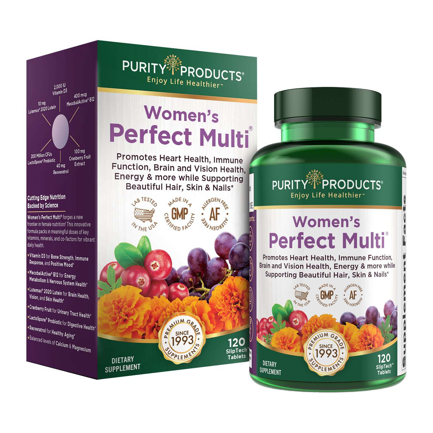 Women's Perfect Multi&reg; Dietary Supplement - 120 Tablets (30 Servings)