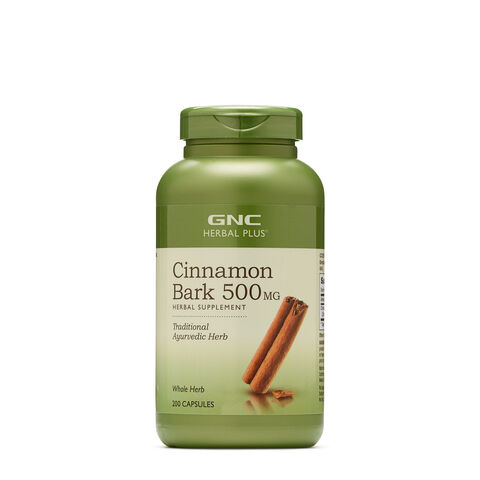 Cinnamon Bark 500 mg - 200 Capsules &#40;200 Servings&#41;  | GNC