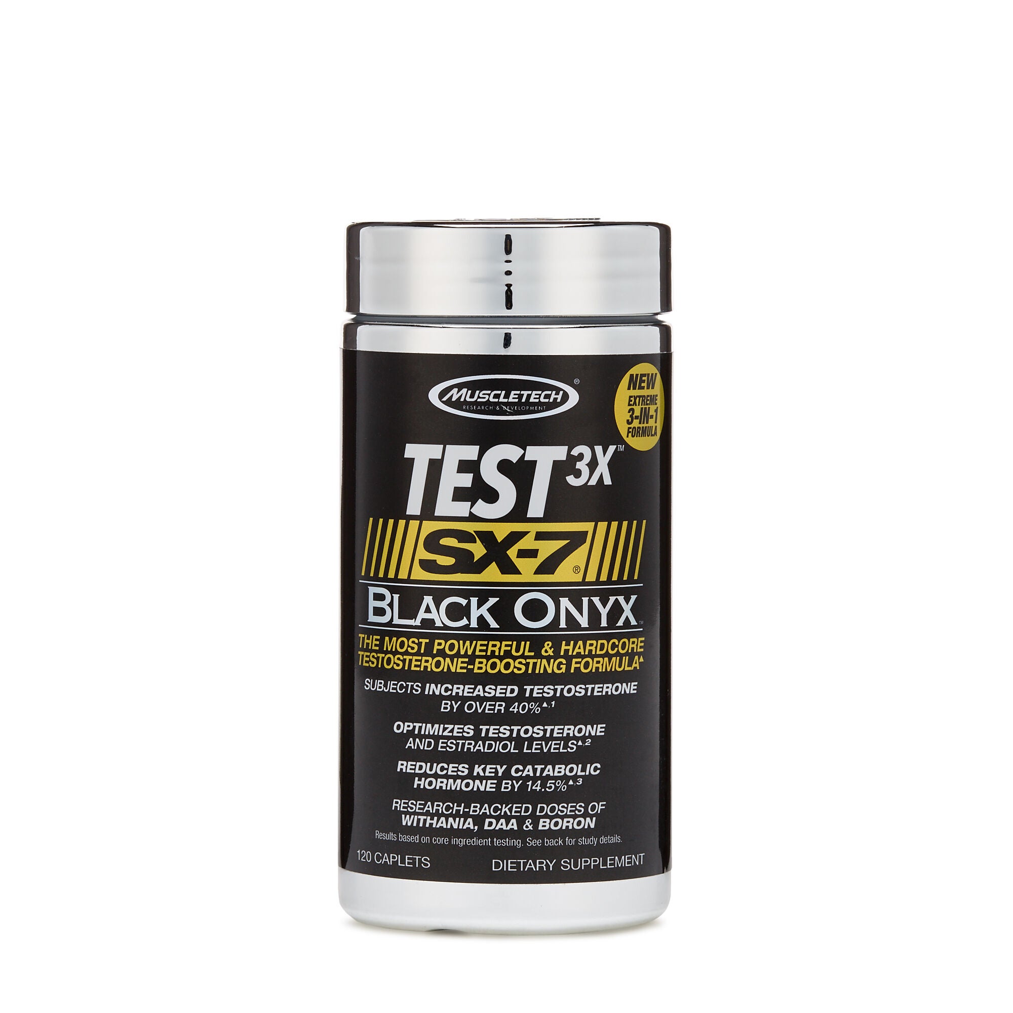 Muscletech Test 3x Sx 7 Black Onyx Gnc