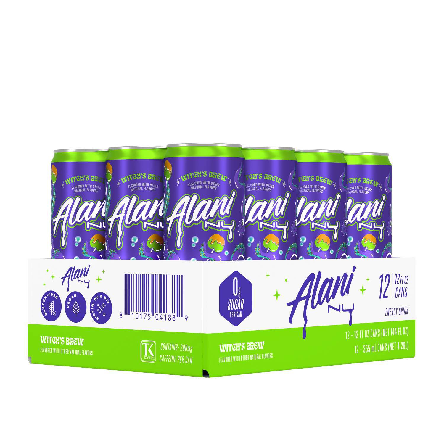 Energy Drink - Witch's Brew 12 oz. (12 Cans)