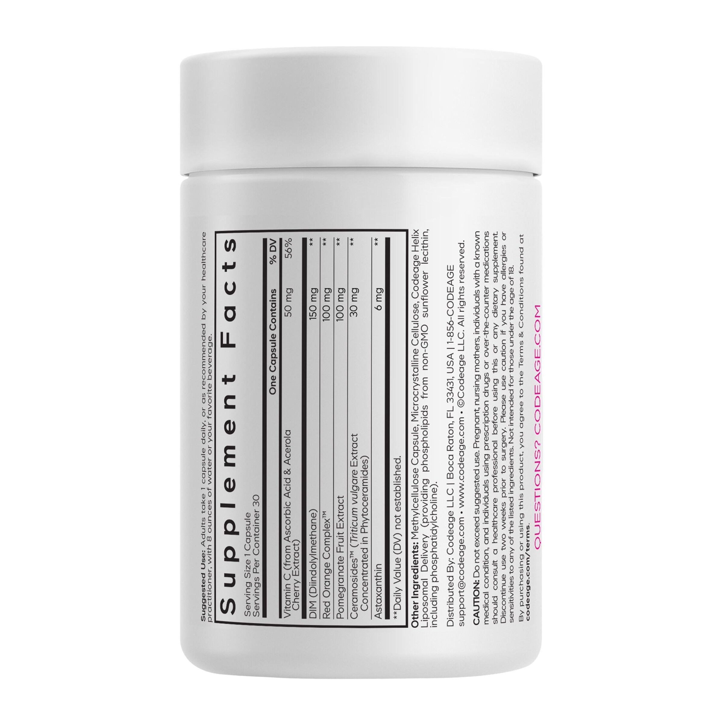 Skin Hormone Harmony+ - 30 Vegetable Capsules (30 Servings)  | GNC