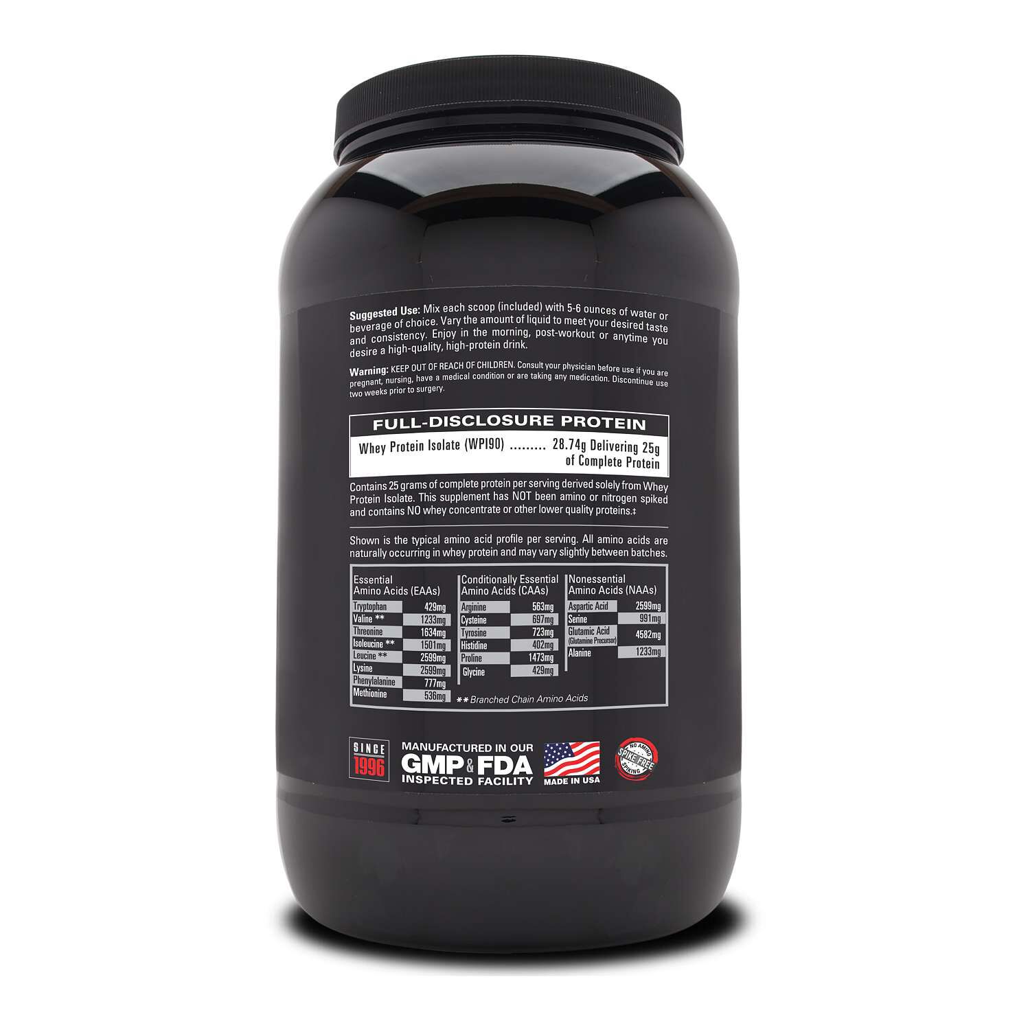 Whey Protein Isolate - Raw Unflavored (31 Servings) Raw Unflavored | GNC