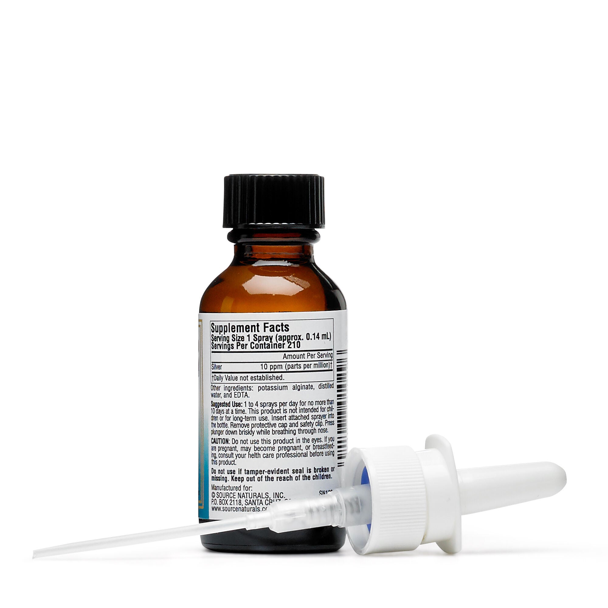 Source Naturals® Wellness Colloidal Silver Nasal Spray 10PPM GNC