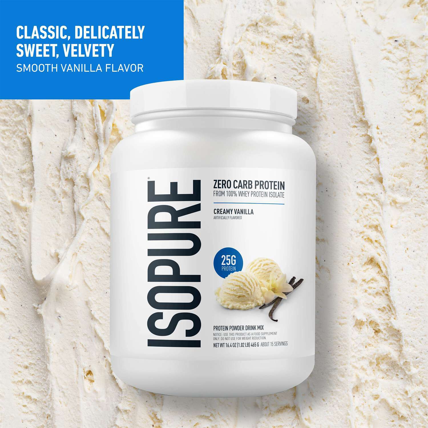 Protein Powder - Creamy Vanilla (15 Servings)