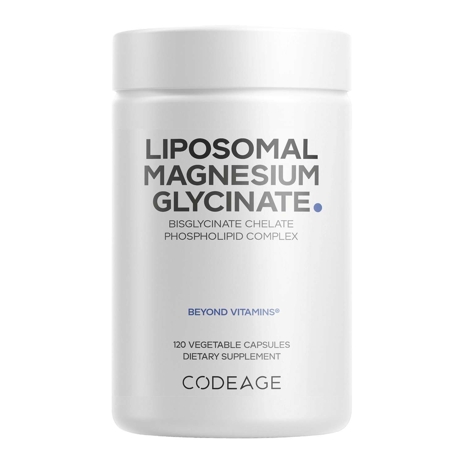 Liposomal Magnesium Glycinate - 120 Capsules (30 Servings)
