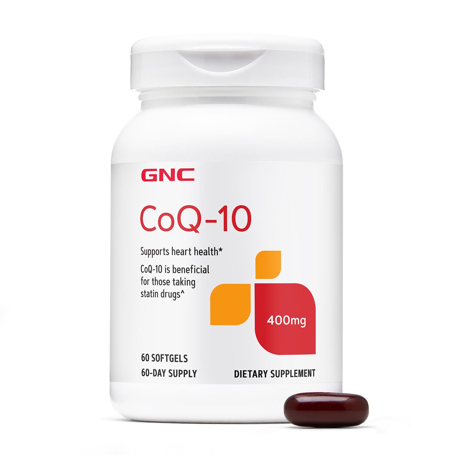 CoQ-10 400mg - 60 Softgels (60 Servings)  | GNC