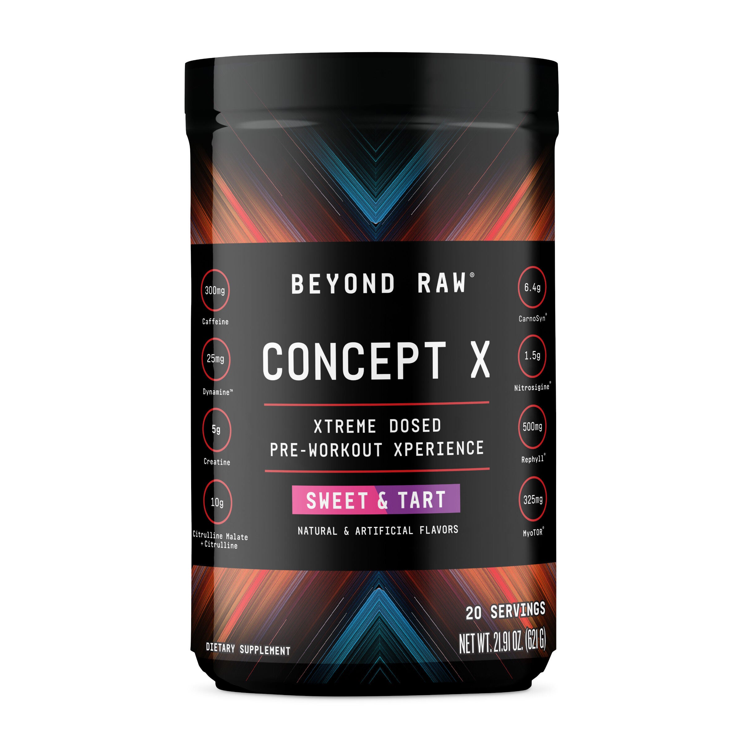 Concept X Pre-Workout - Sweet &amp; Tart (20 Servings) Sweet &amp; Tart | GNC