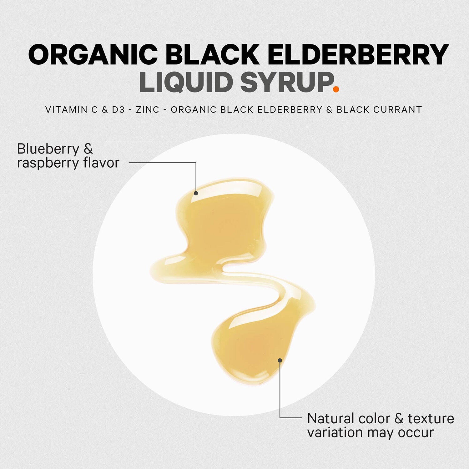 Elderberry Immune Complex Syrup Kids &amp; Adults Daily Vitamin - 4 oz. (60 Servings)  | GNC