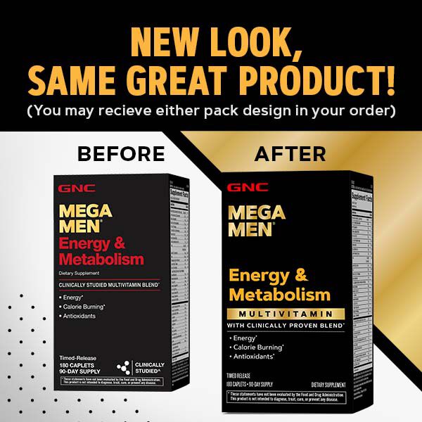 What Is The Best Male Enhancement Pill At Gnc GNC Mega Men Energy & Metabolism Multivitamin 180ct | Vitamins for Men