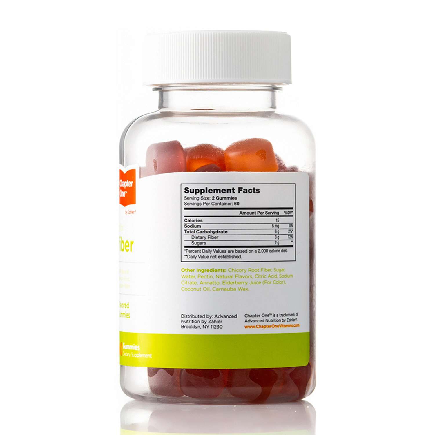 Zahler Chapter One Fiber Gummies For Children Alt Bottle