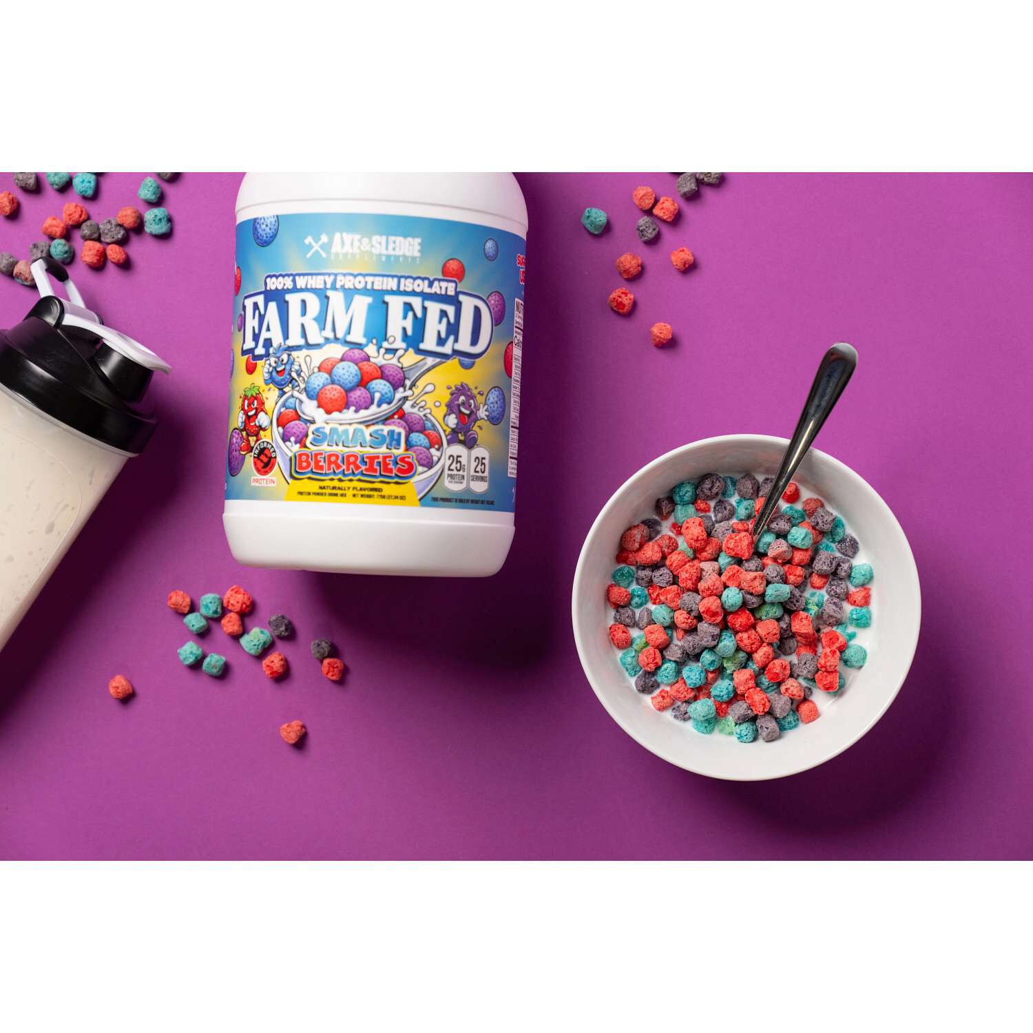 Farm Fed Protein - Smash Berries (25 Servings)