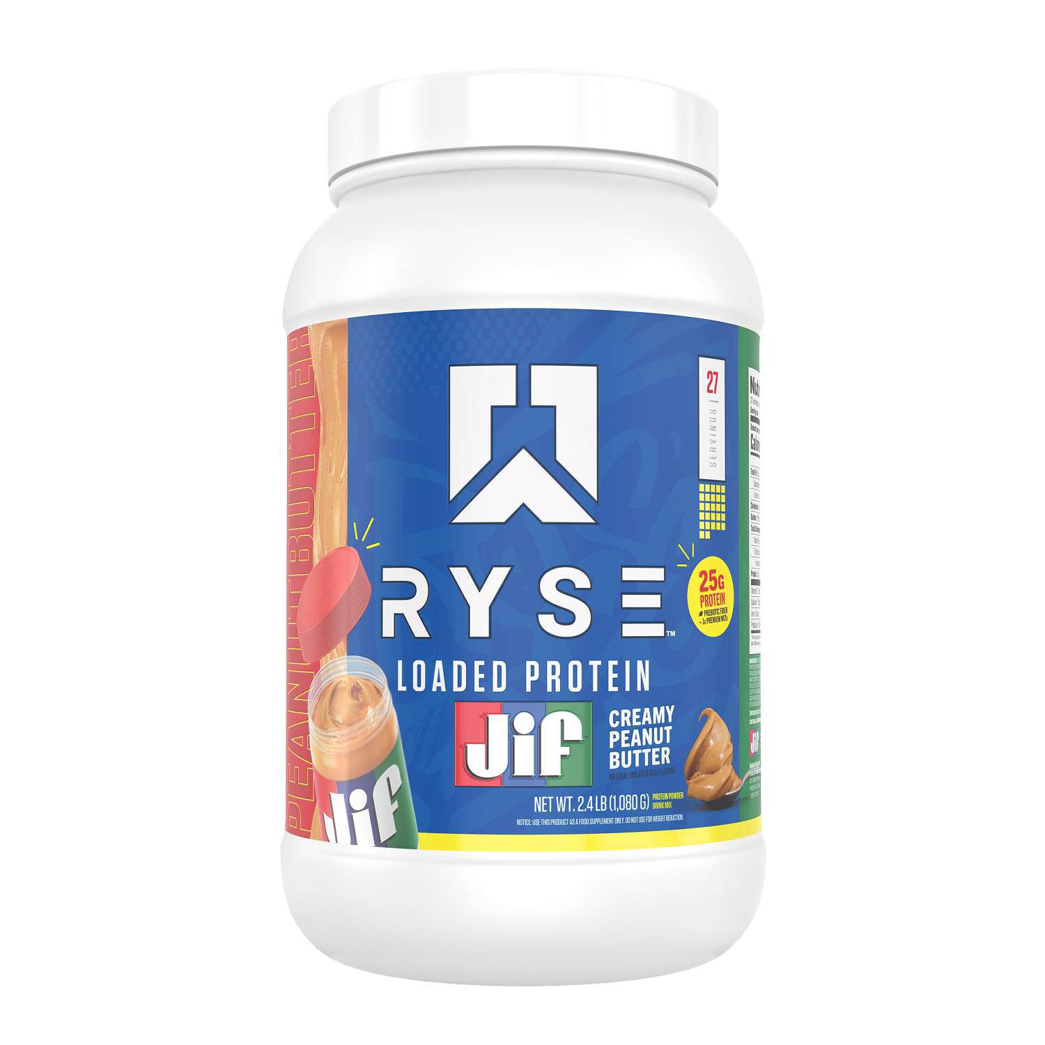 Loaded Protein - Jif&trade; Creamy Peanut Butter (27 Servings) Jif&trade; Creamy Peanut Butter | GNC