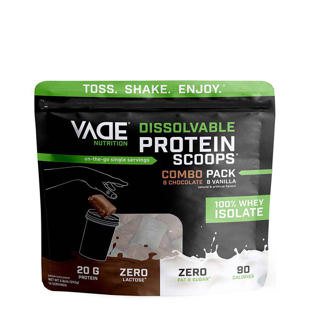 Dissolvable Protein Scoops® Combo Pack 16 Combo Pack (Chocolate