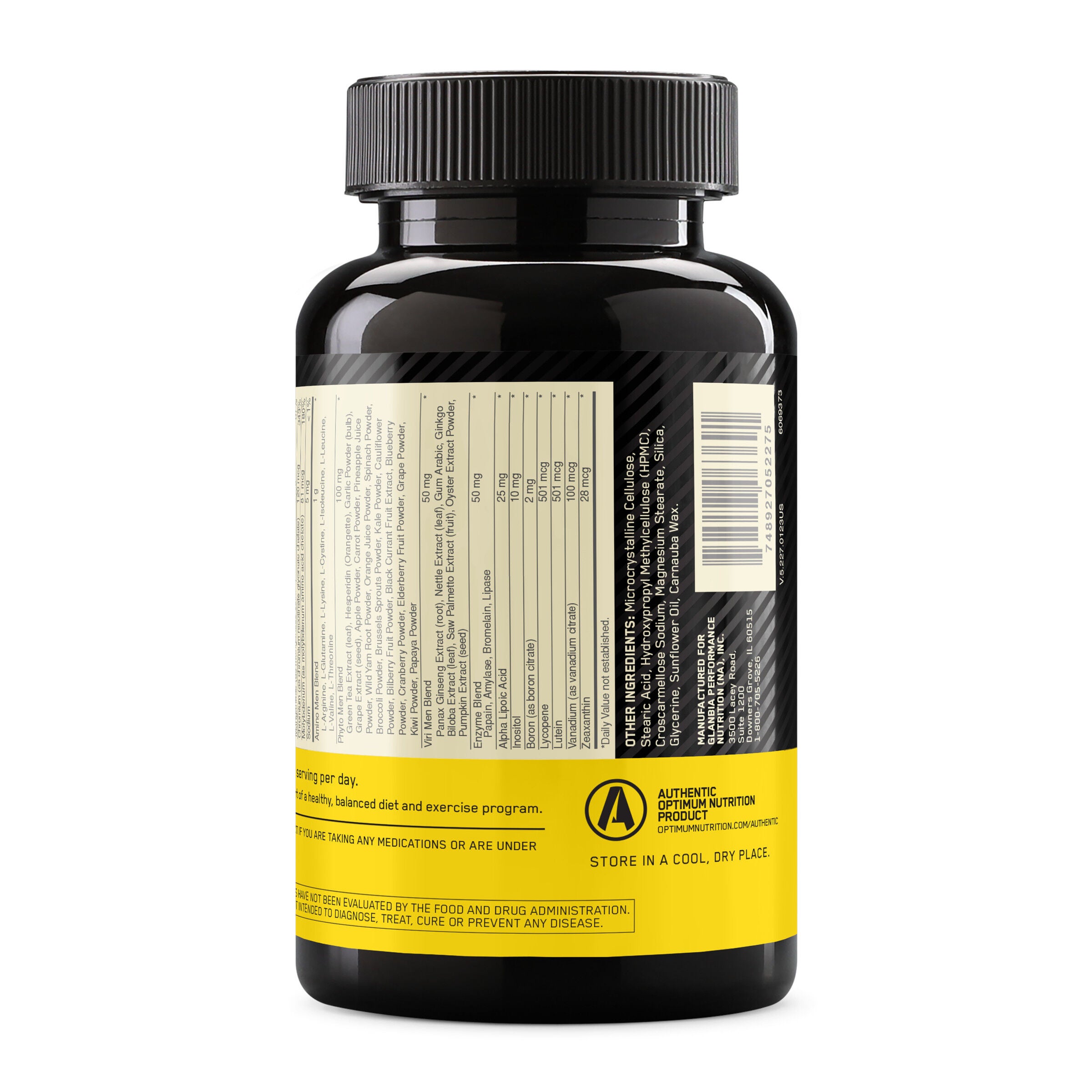 ビタミン Opti-Men Optimum Nutrition Opti-Men Daily Multivitamin for Men, Immune