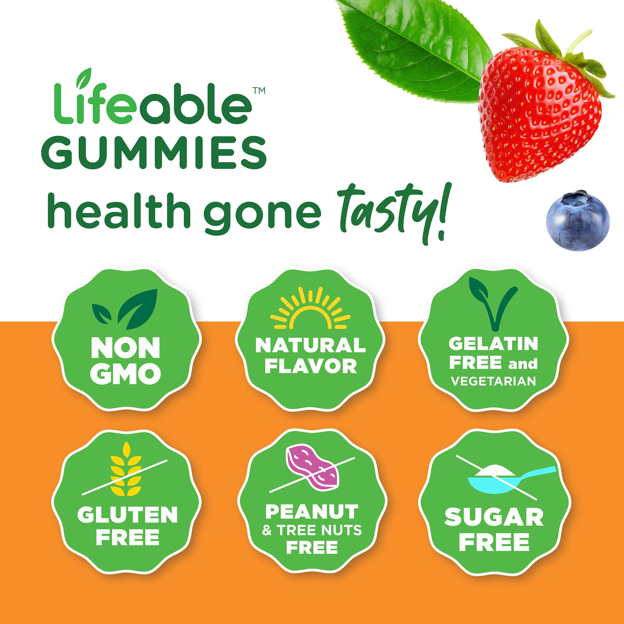 Sugar Free Vitamin D3 5000IU - 60 Gummies (60 Servings)  | GNC