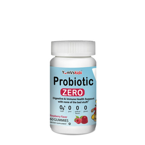 Kids Probiotic Zero Gummies - Raspberry - 60 Gummies &#40;60 Servings&#41;  | GNC