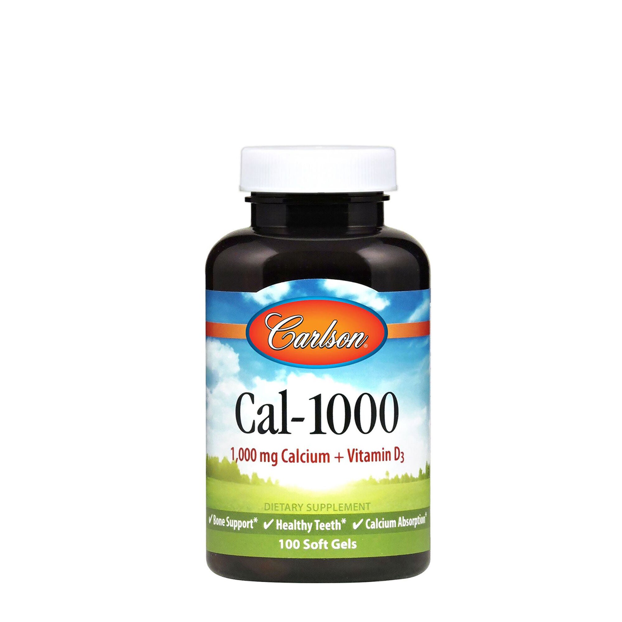 Carlson Cal 1000 With Vitamin D Gnc
