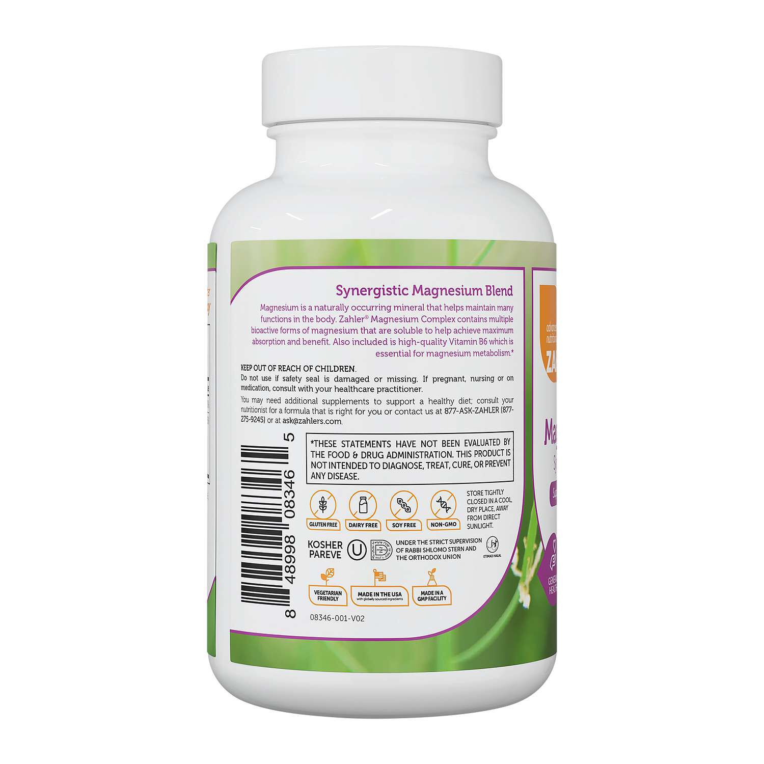 Magnesium Complex - 60 Capsules (30 Servings)  | GNC