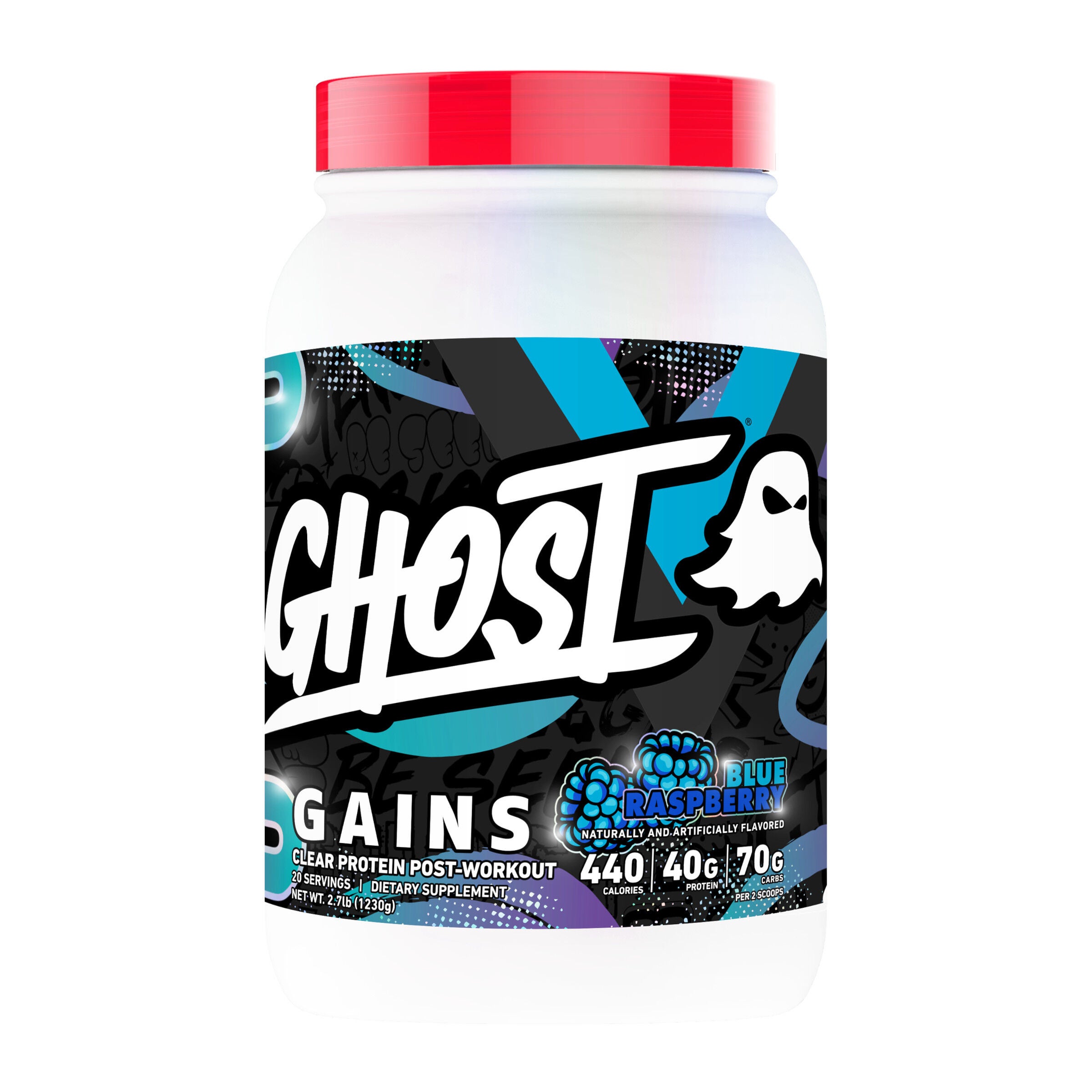 Gains Clear Protein - Blue Raspberry (20 Servings) | GNC