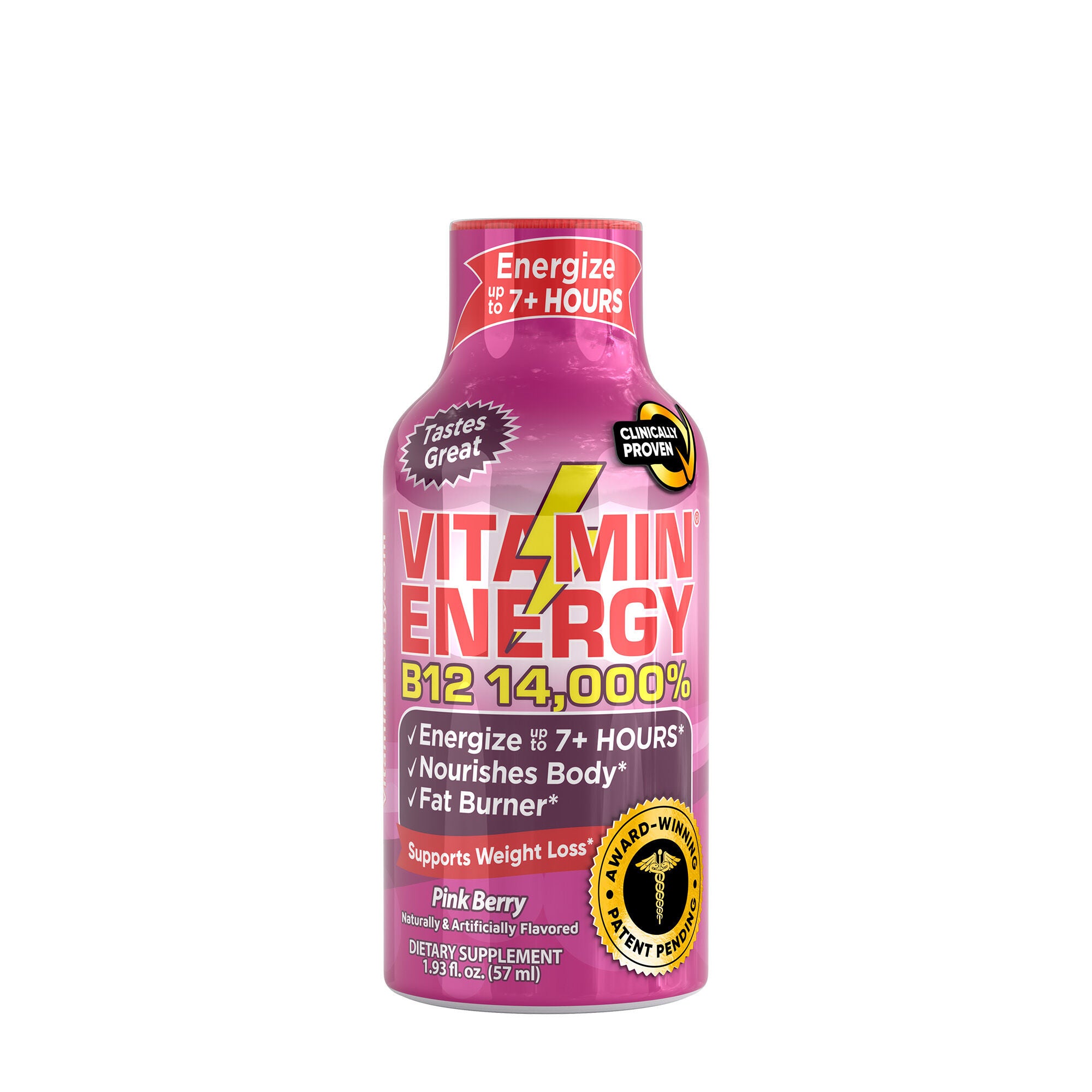 B12 14,000% - Pink Berry - 12 Bottles  | GNC