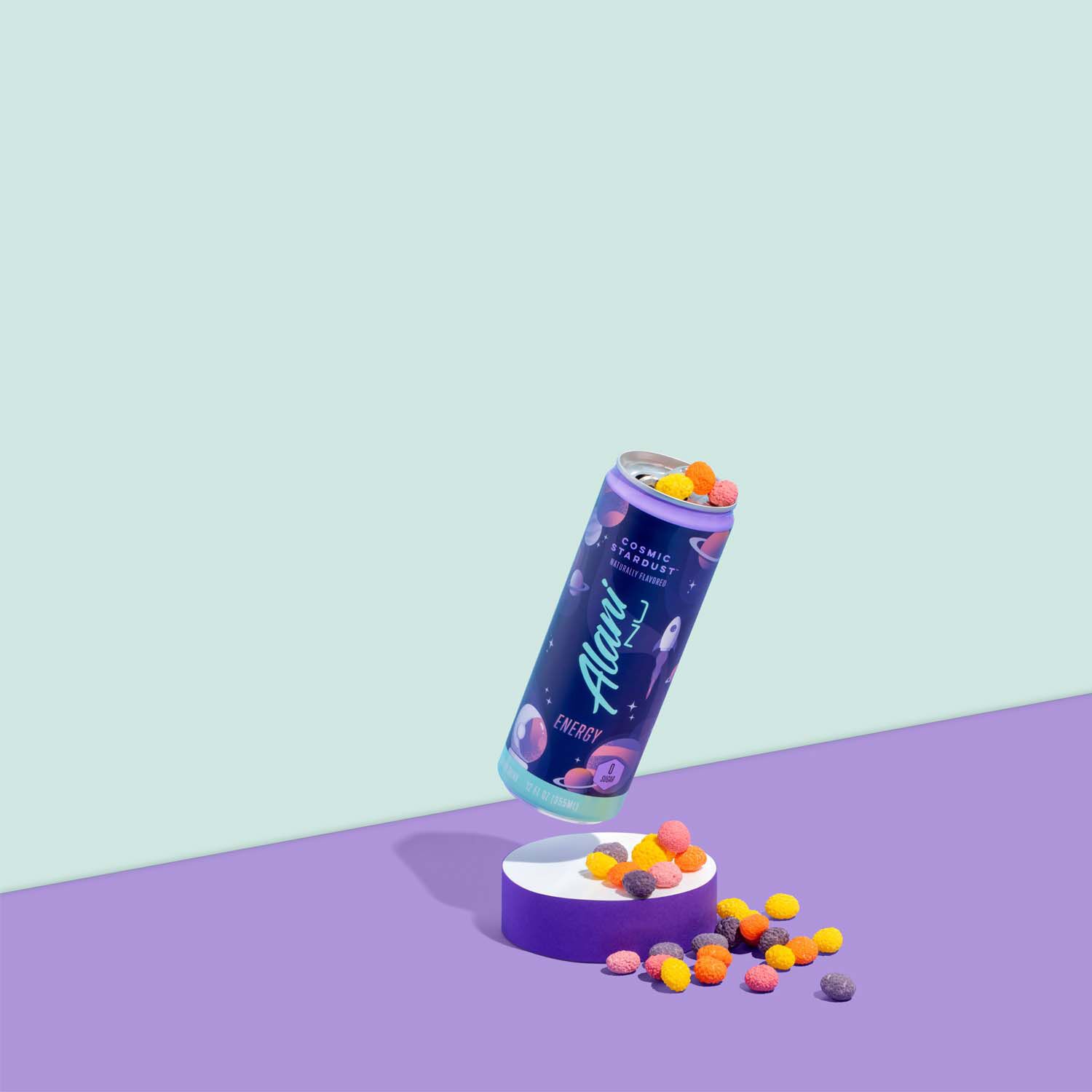 Alani Nu Energy Drink Cosmic Stardust Can Lifestyle