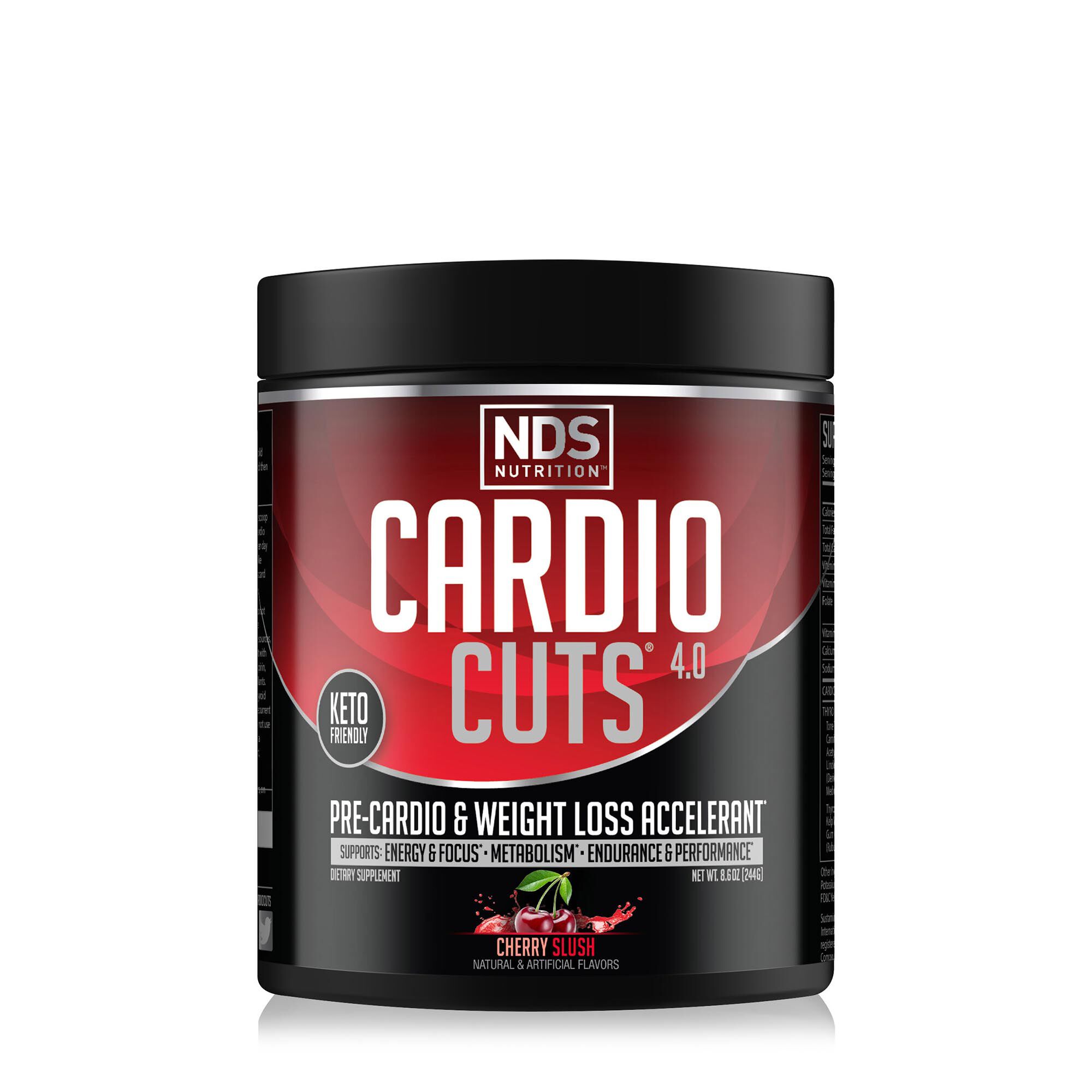 Cardio Cuts&reg; 4.0, Cherry Slush - 8.6 oz (20 Servings) Cherry Slush | GNC