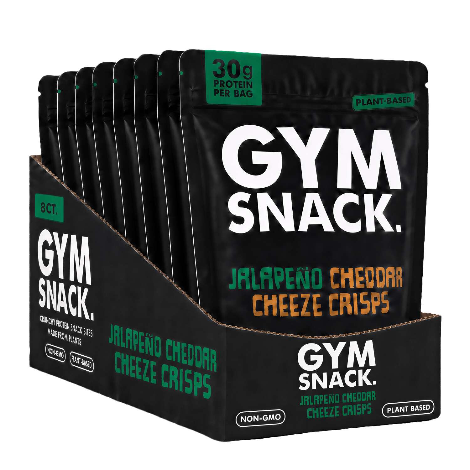 Protein Crisps - Jalapeno Cheddar Cheeze (8 Bags) Jalapeno Cheddar Cheeze | GNC