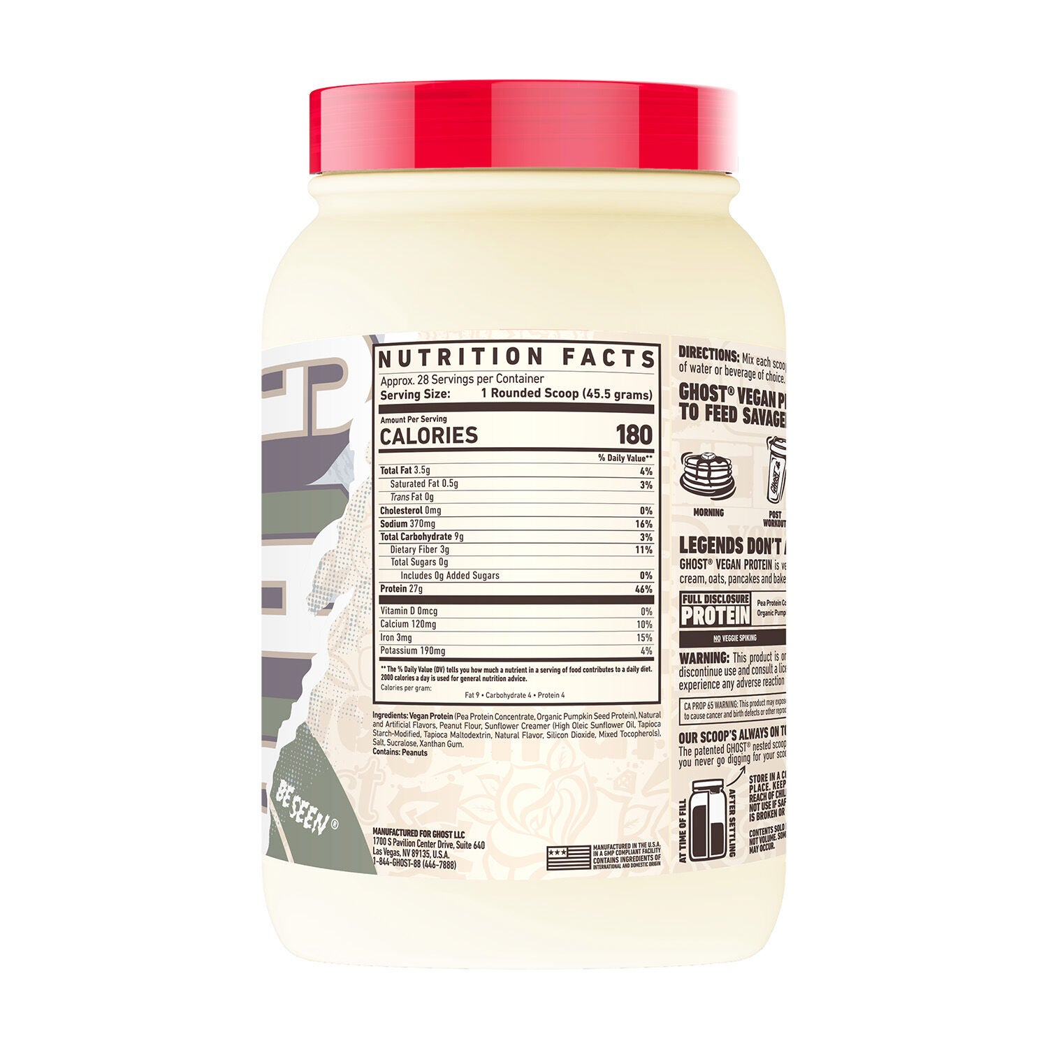 Vegan Protein - Peanut Butter Cereal Milk (28 Servings)