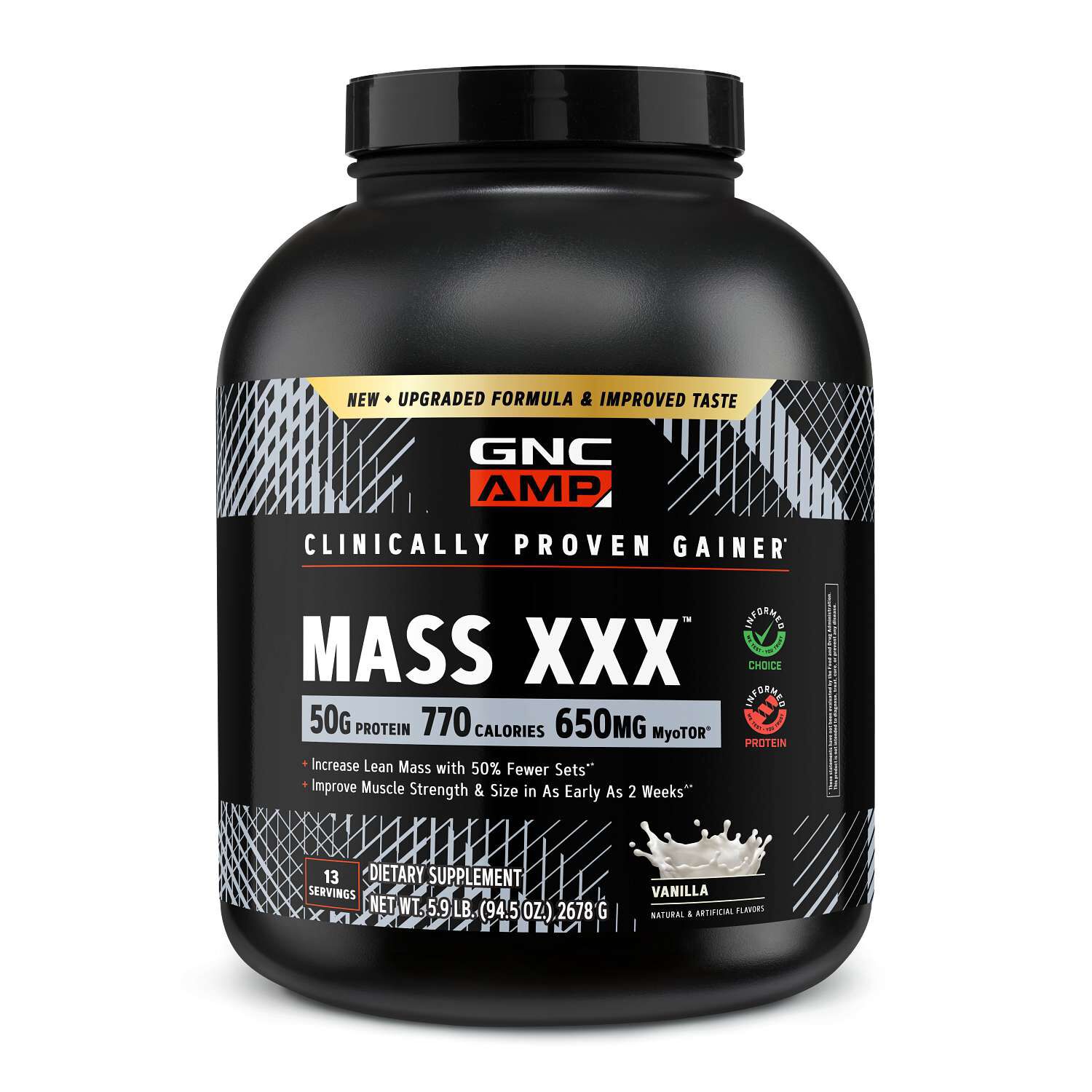 Mass XXX&trade; with MyoTor&reg;  - Vanilla (13 Servings)