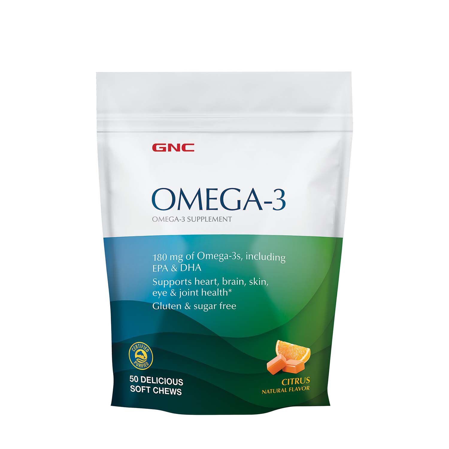 Omega3 Soft Chews Citrus GNC