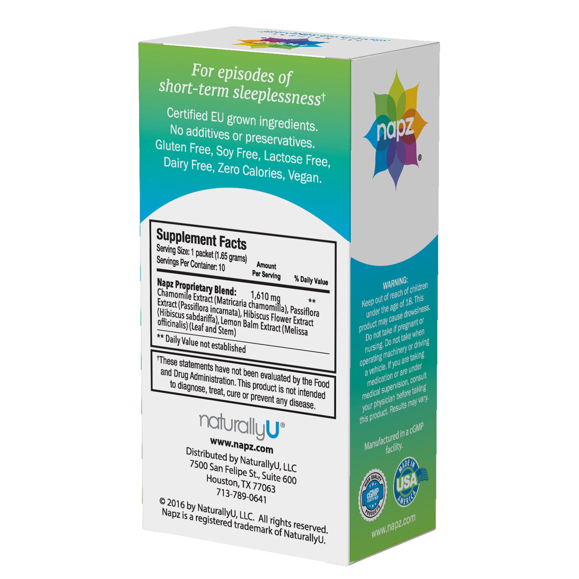 Napz® ShortTerm Sleep Aid GNC