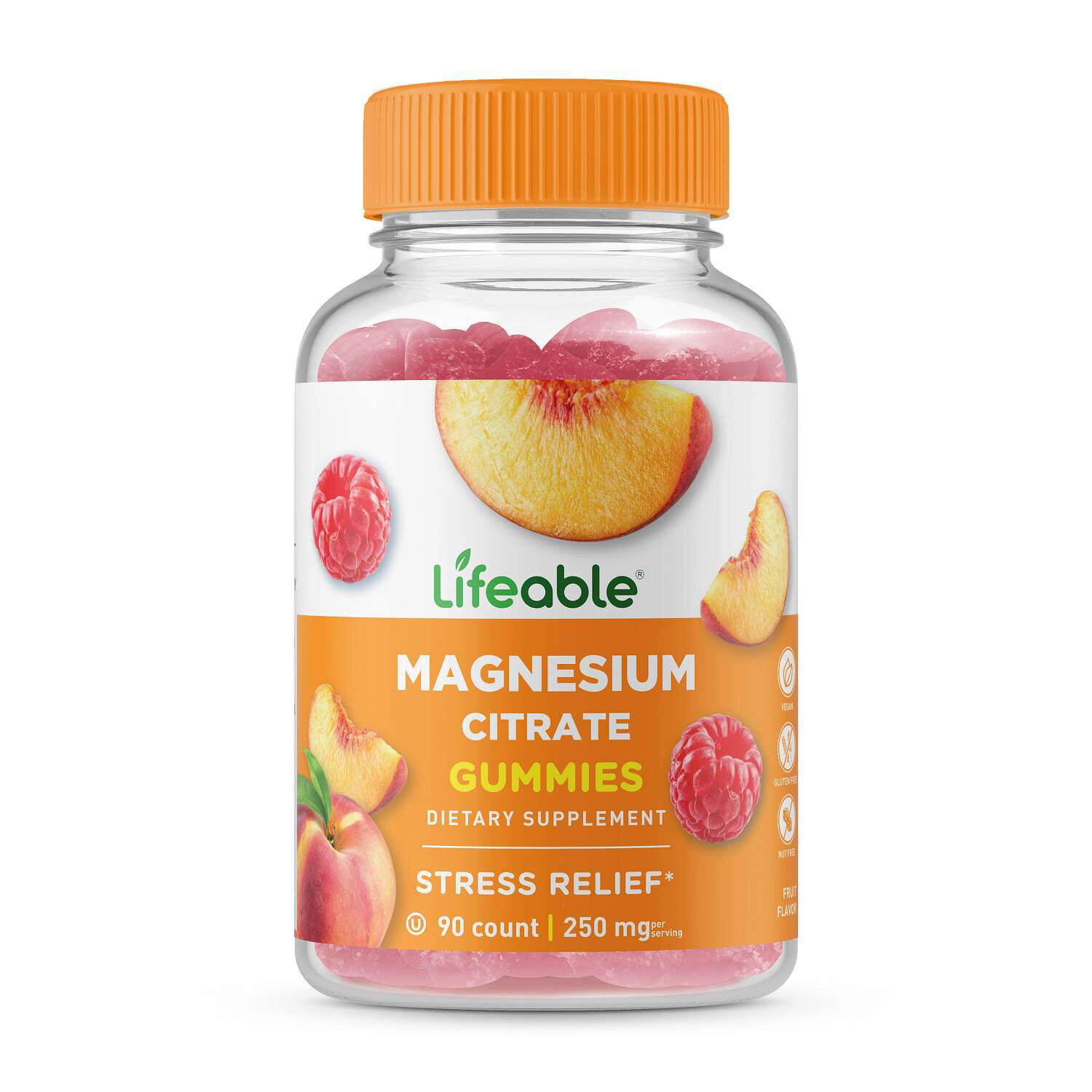Magnesium Citrate 250mg - 90 Gummies (30 Servings)