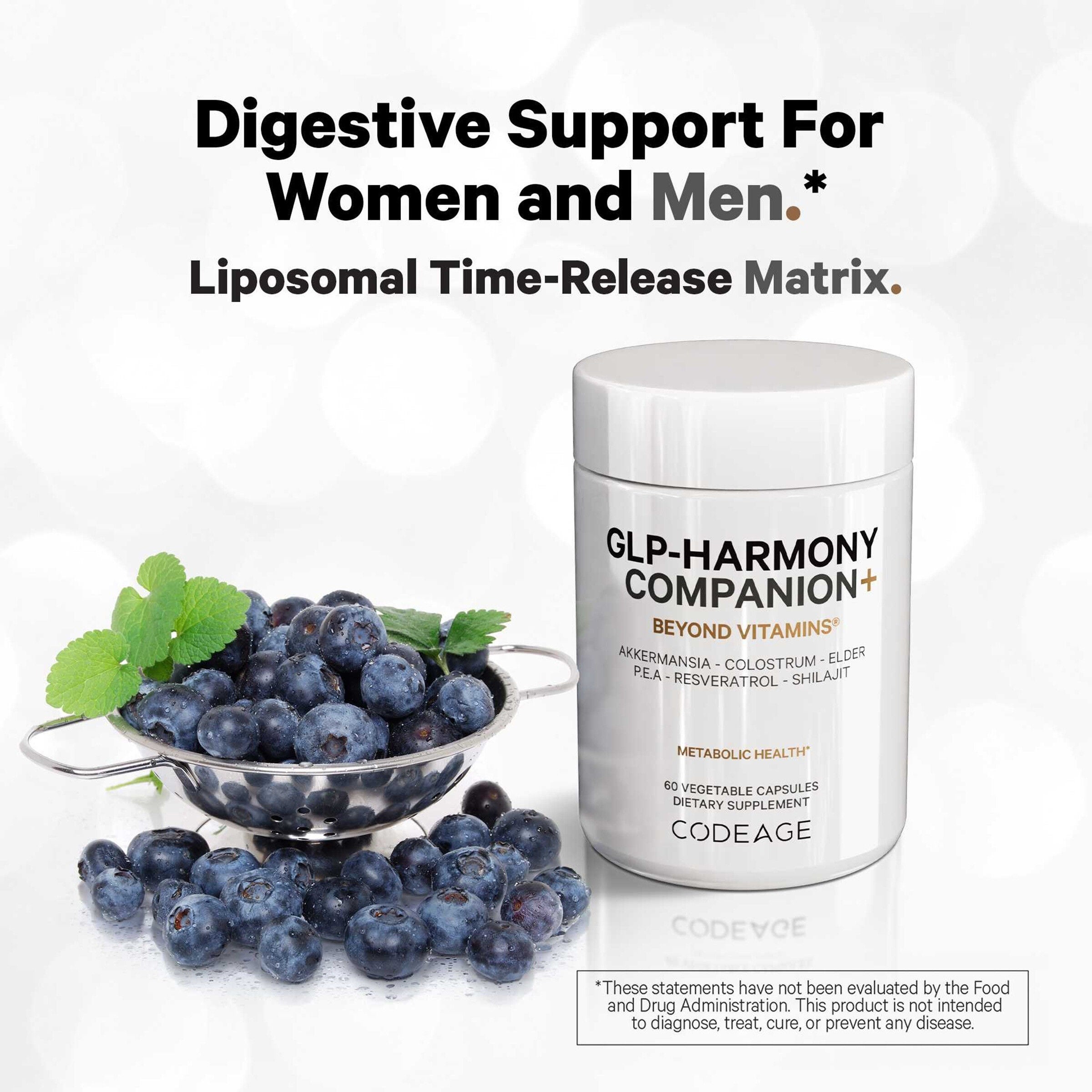 GLP-Harmony Companion - 60 Capsules (30 Servings)  | GNC