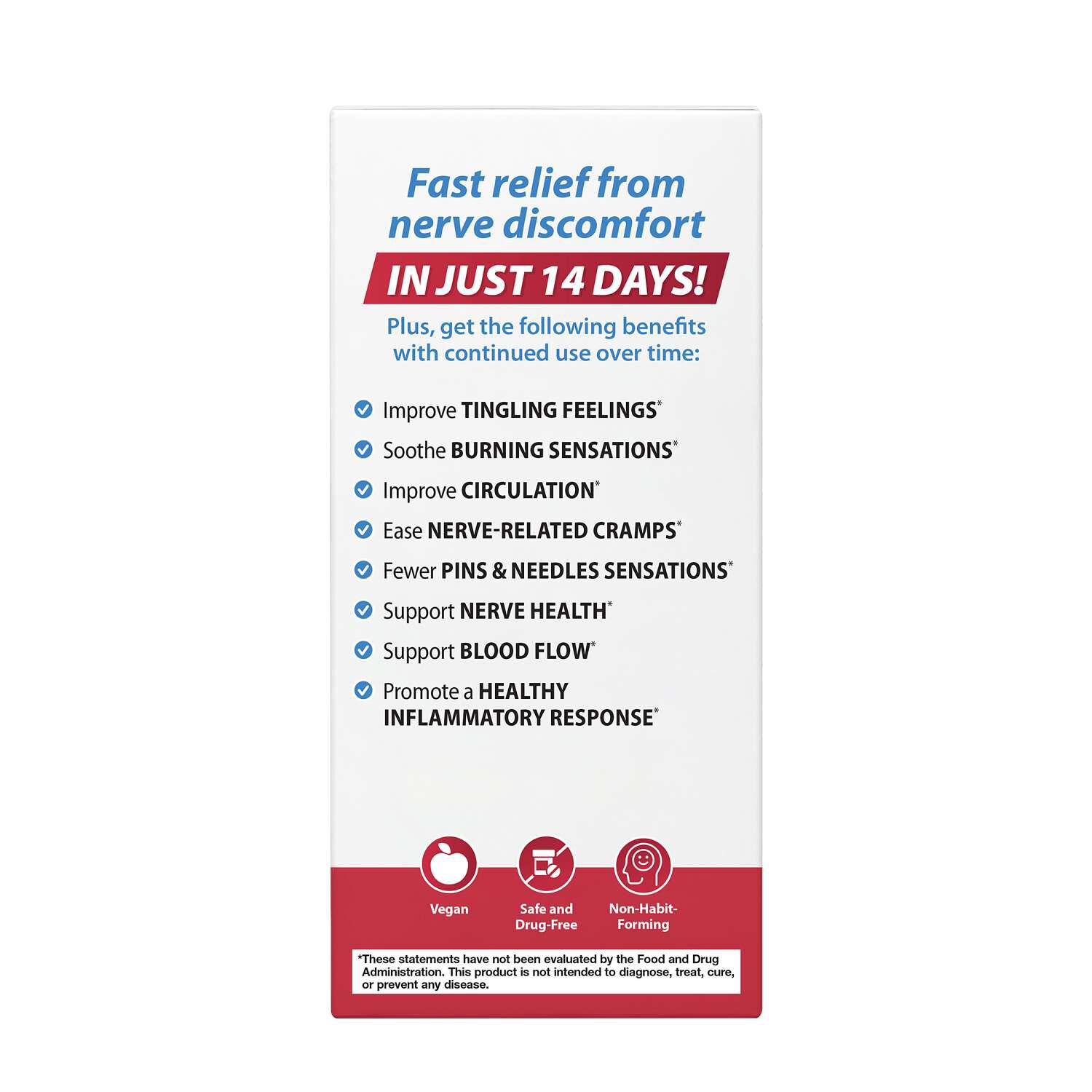 Nerve Relief - 60 Capsules (30 Servings)  | GNC