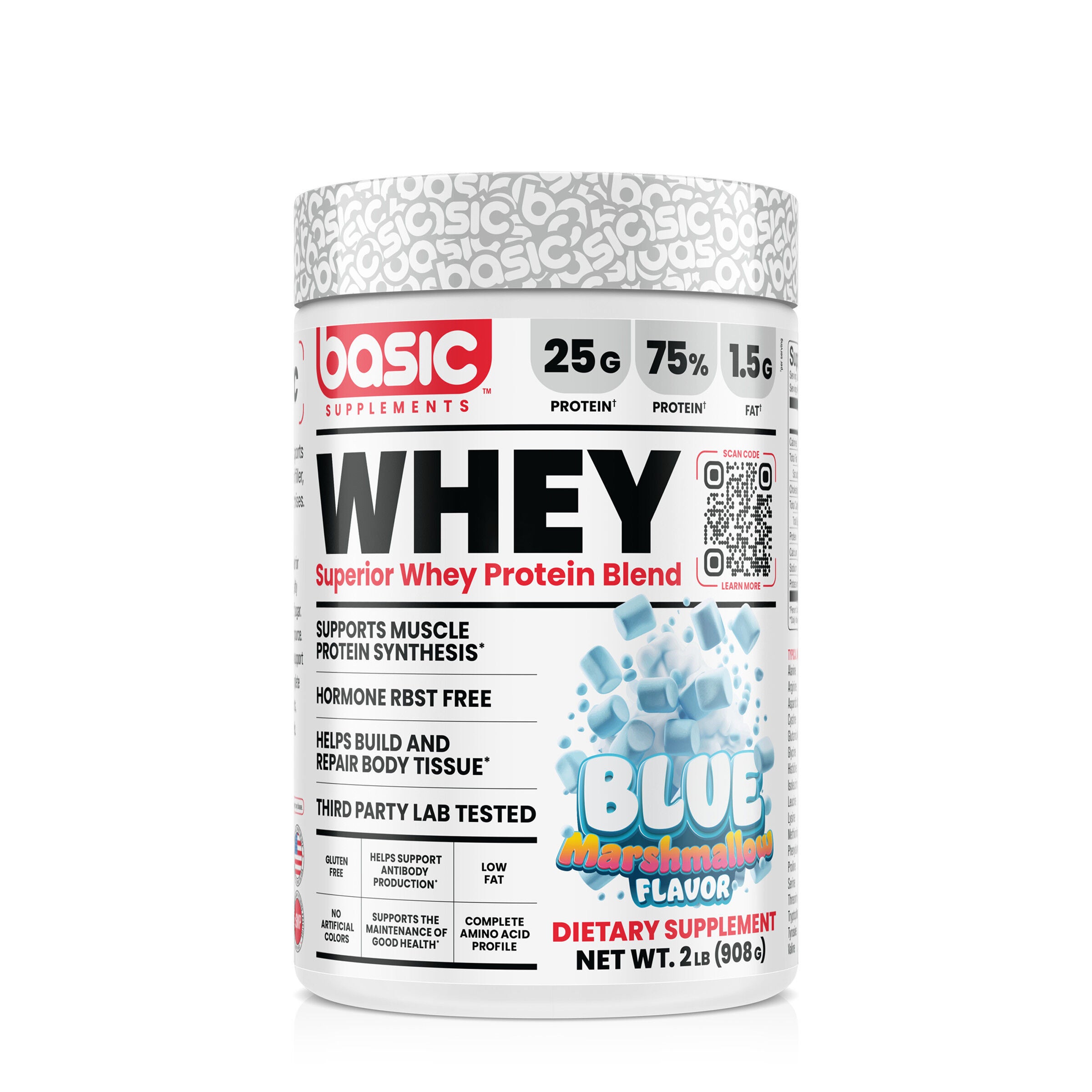 Whey Protein Blend - Blue Marshmallow (27 Servings)  | GNC
