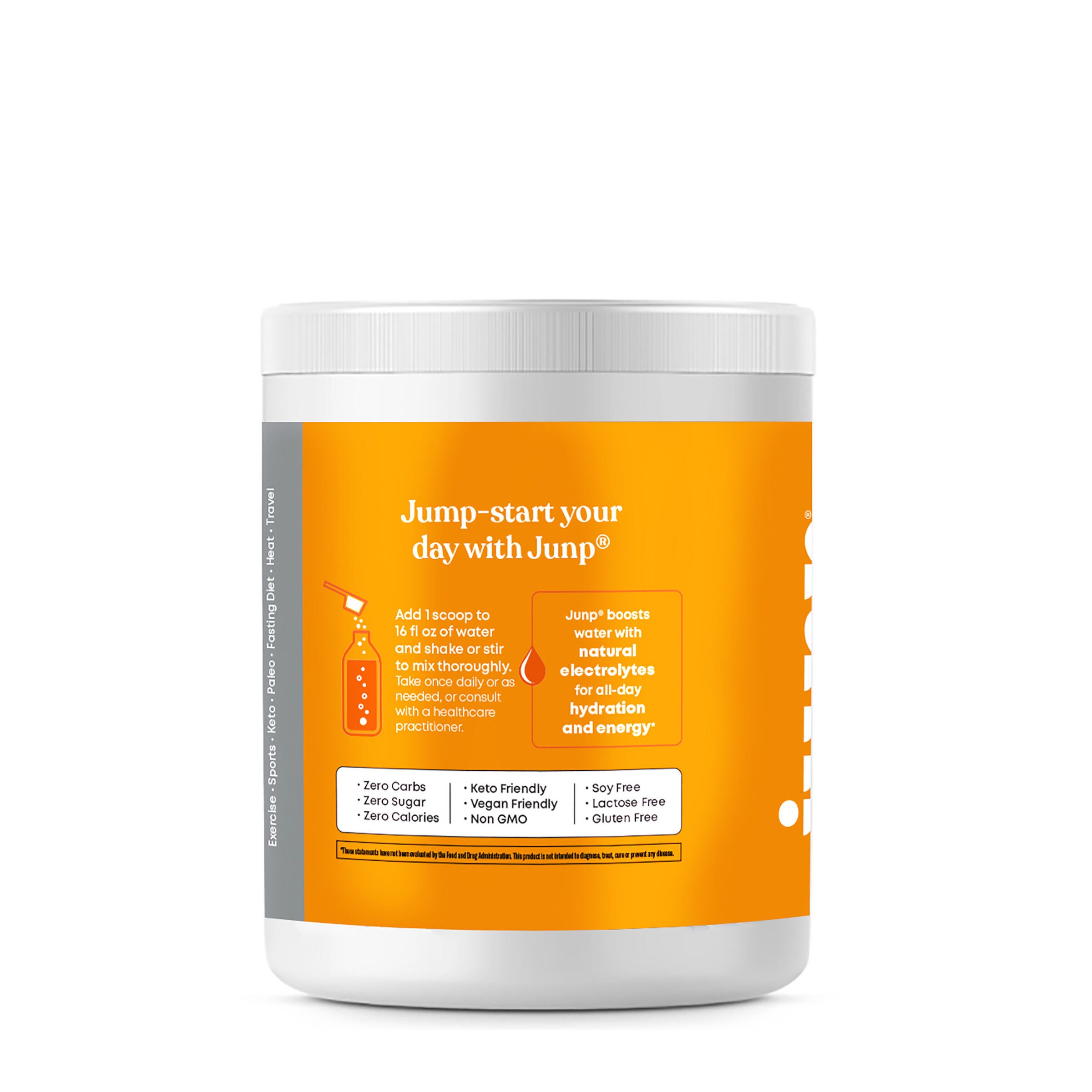 Junp® - Electrolyte Powder Mix - Orange (90 Servings) | GNC