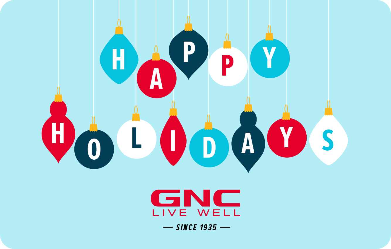 Gnc gift deals card