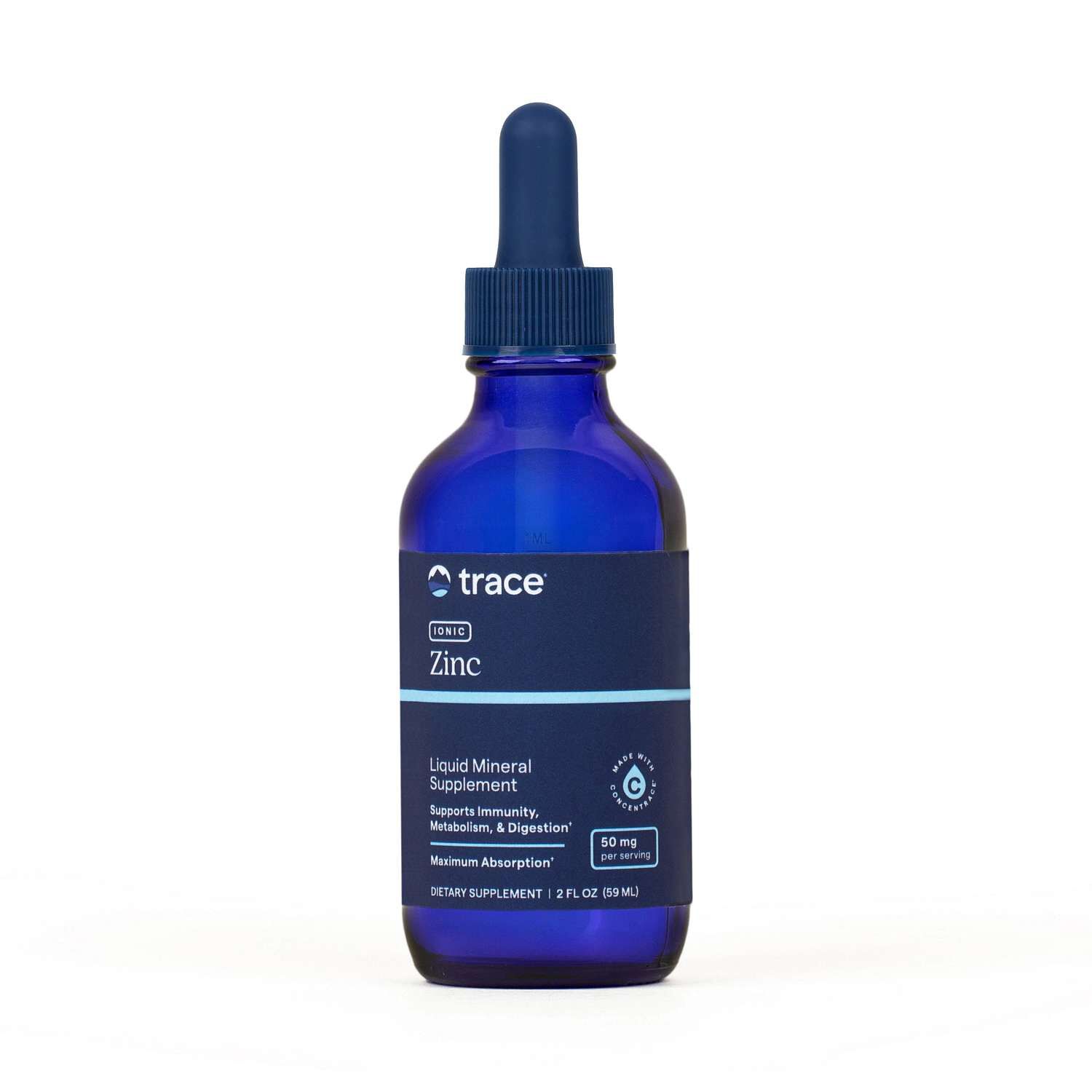 Liquid Ionic Zinc 50mg - 2 oz. (48 Servings)  | GNC