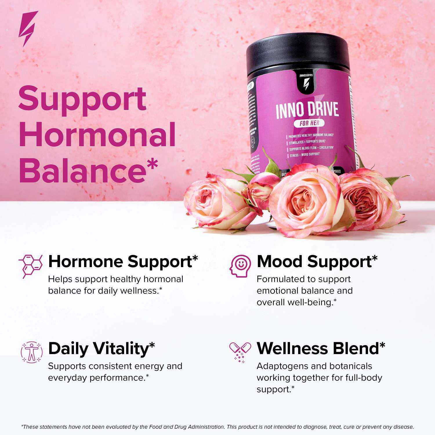 Inno Drive For Her - 60 Capsules (30 Servings)  | GNC