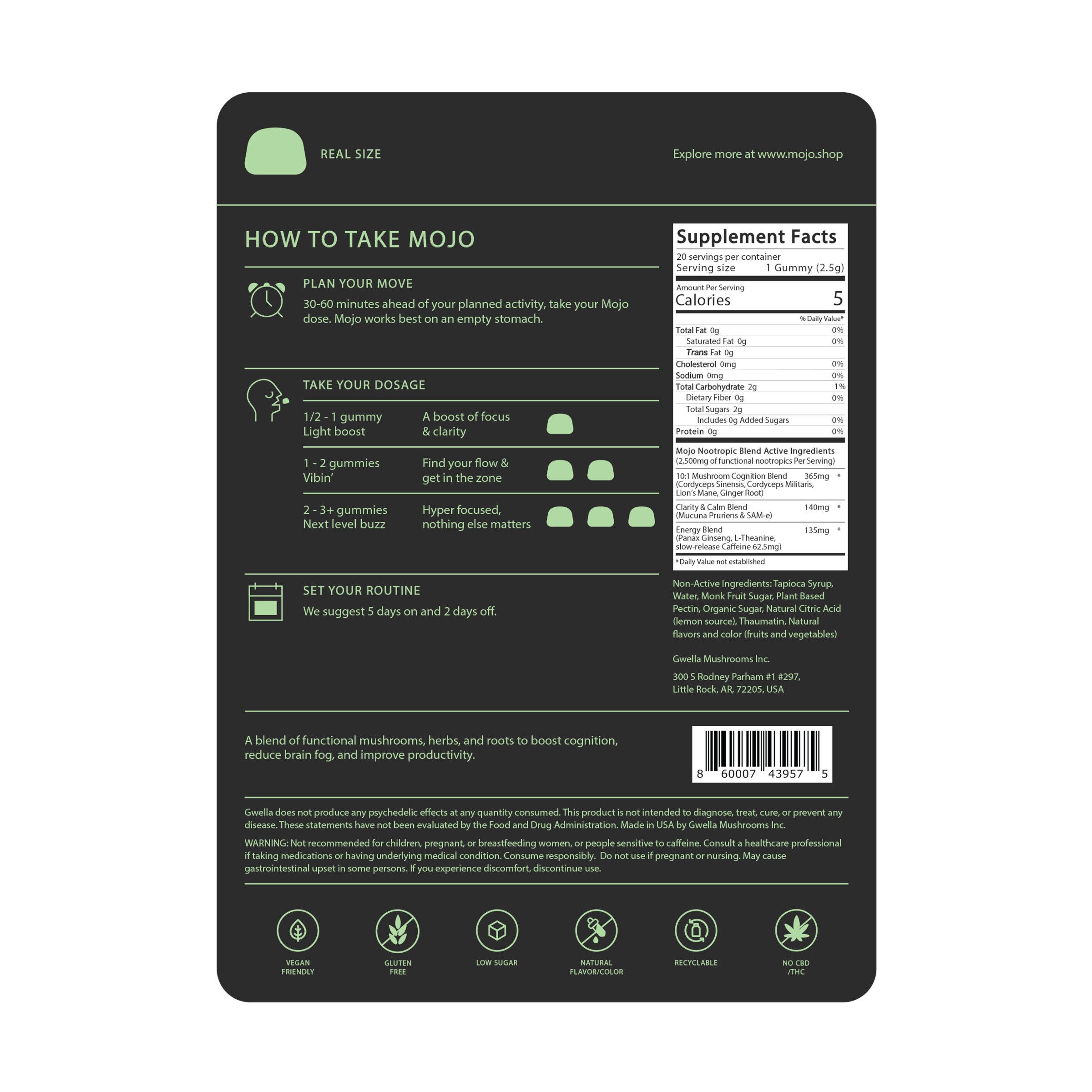 Extra Strength Gummies - Strawberry &amp; Tangerine, 20 Gummies (20 Servings)  | GNC