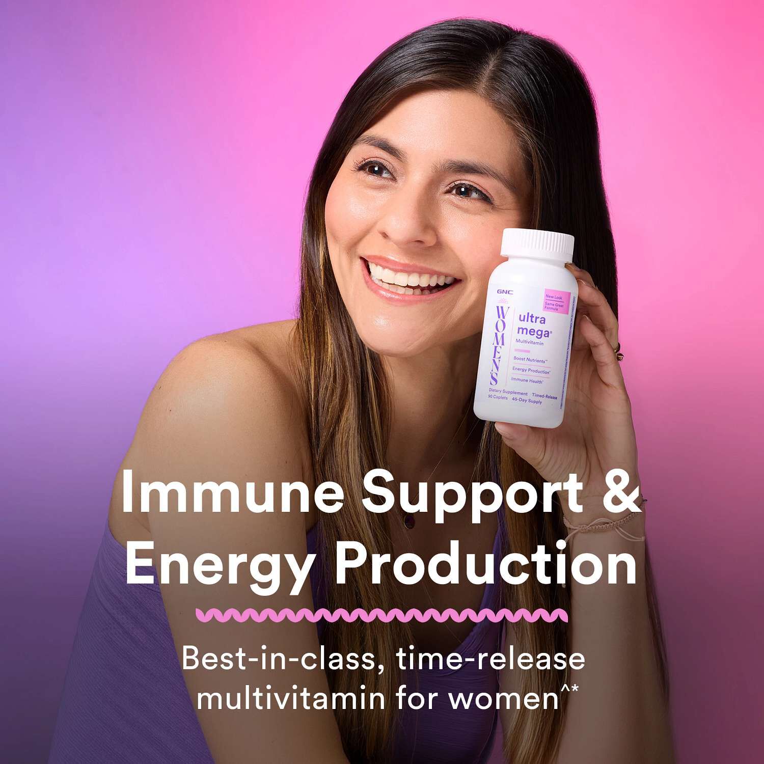 Ultra Mega® Multivitamin - 90 Caplets (45 Servings)