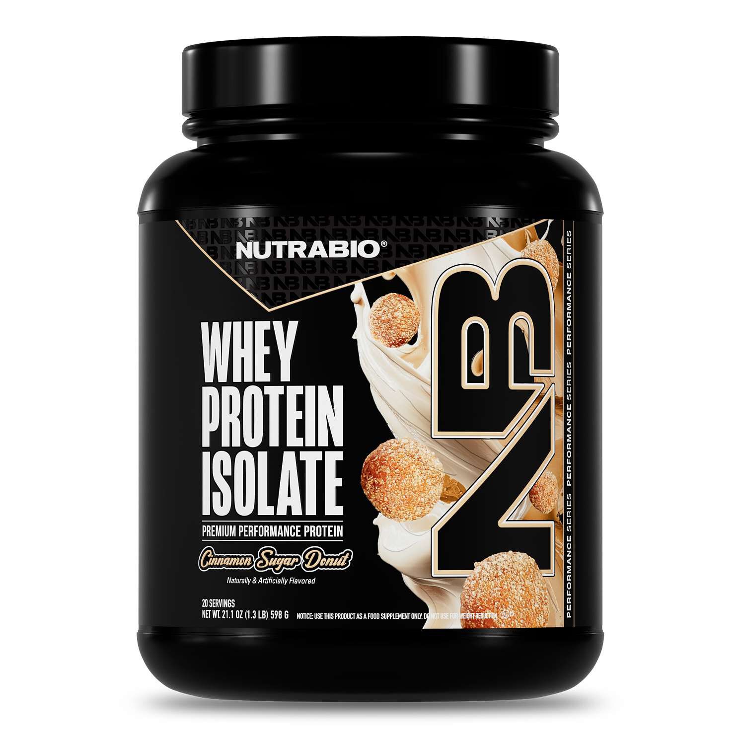Whey Protein Isolate - Cinnamon Sugar Donut (20 Servings) Cinnamon Sugar Donut | GNC