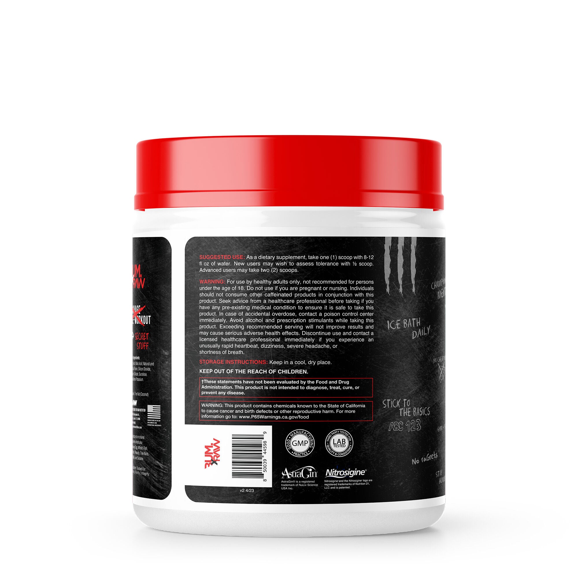 Thavage Pre-Workout - Christopher's Secret Stuff (40 Servings)  | GNC