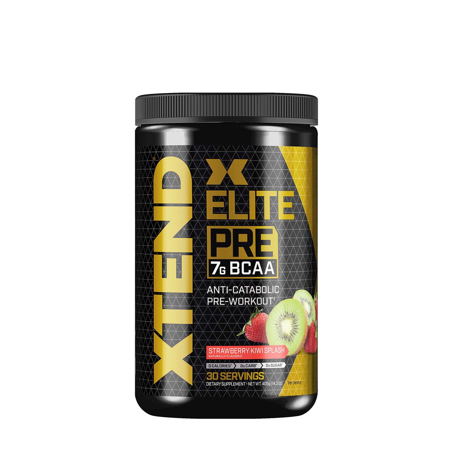 Xtend Elite Pre Strawberry Kiwi Splash 30 Servings Gnc