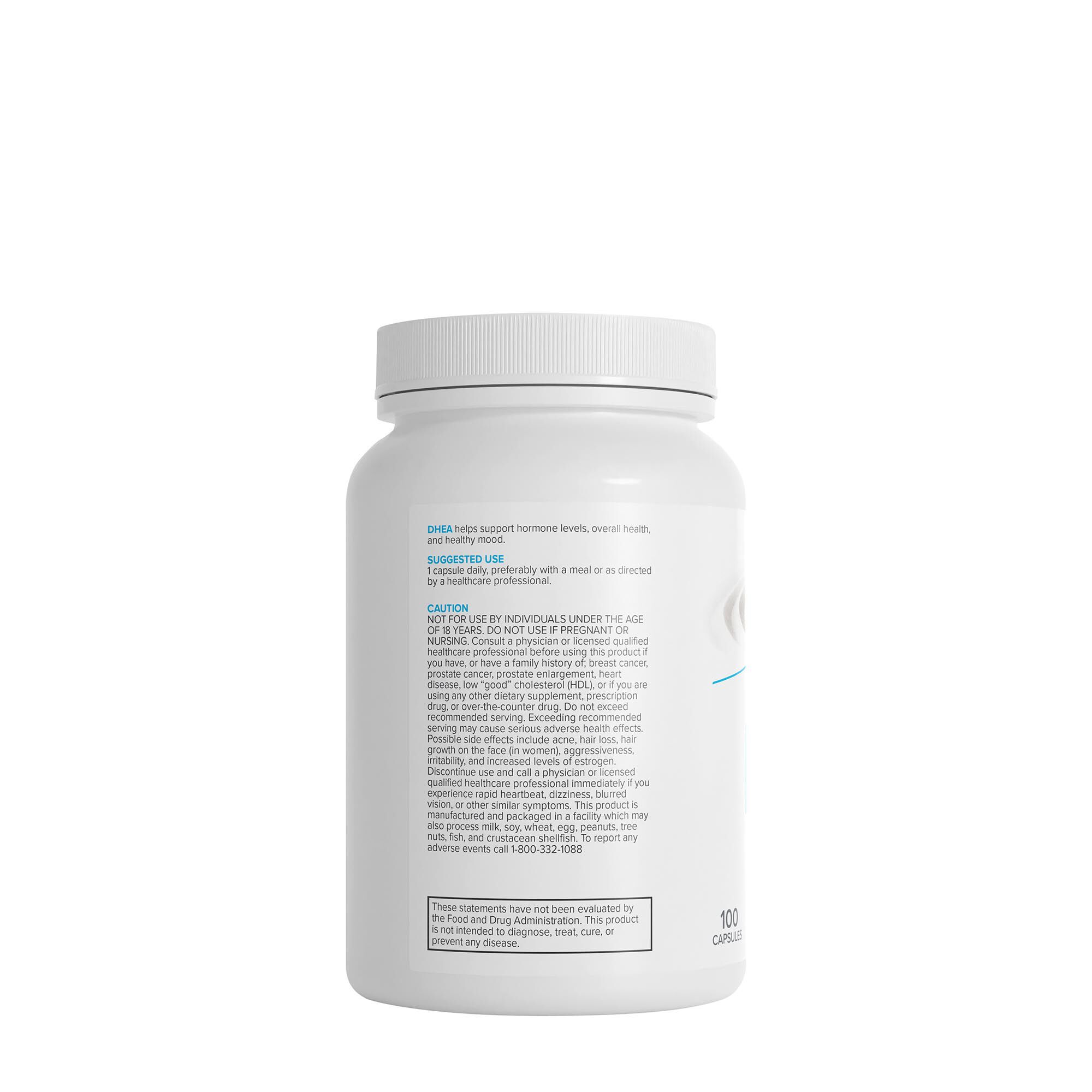 DHEA 25mg - 100 Capsules (100 Servings)  | GNC