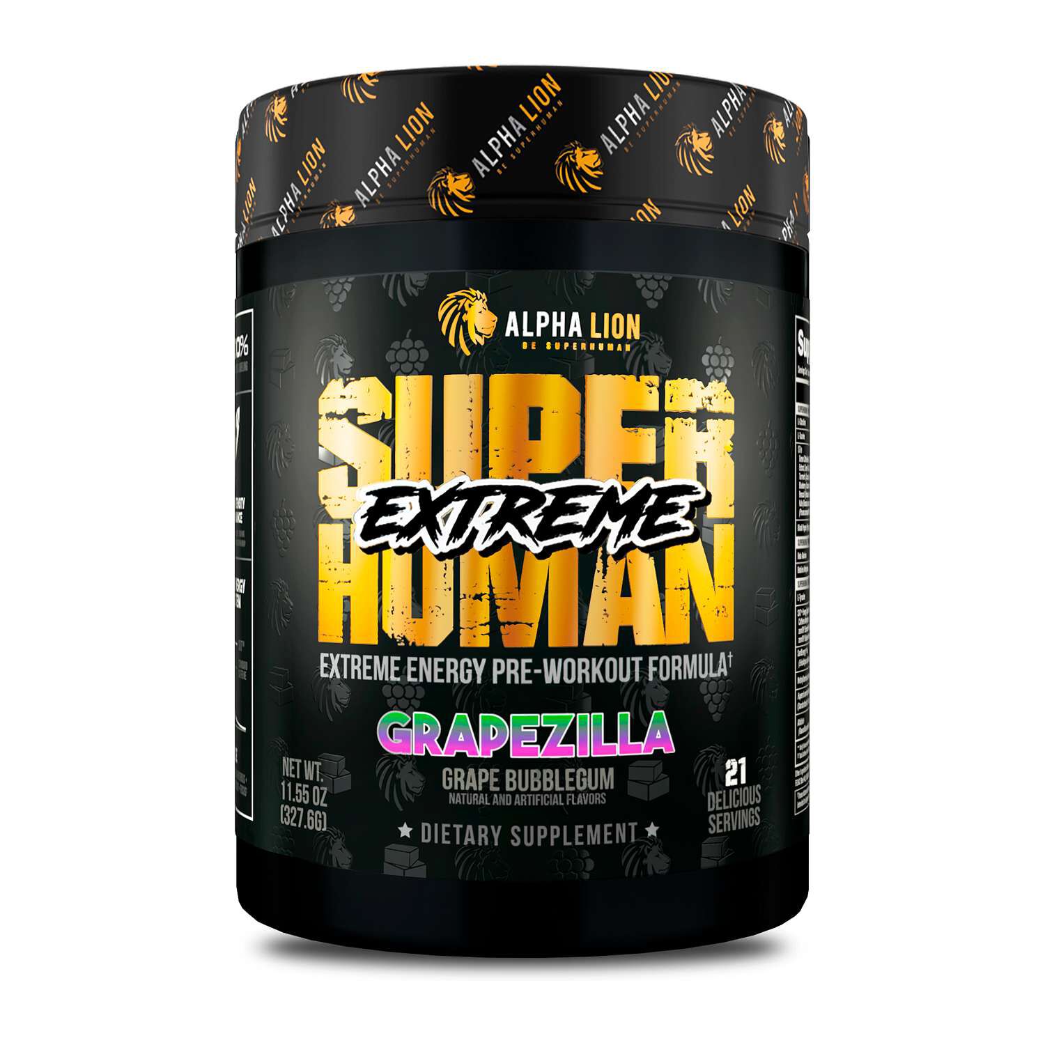 Superhuman Extreme - Grape Bubblegum(21 Servings) Grape Bubblegum | GNC