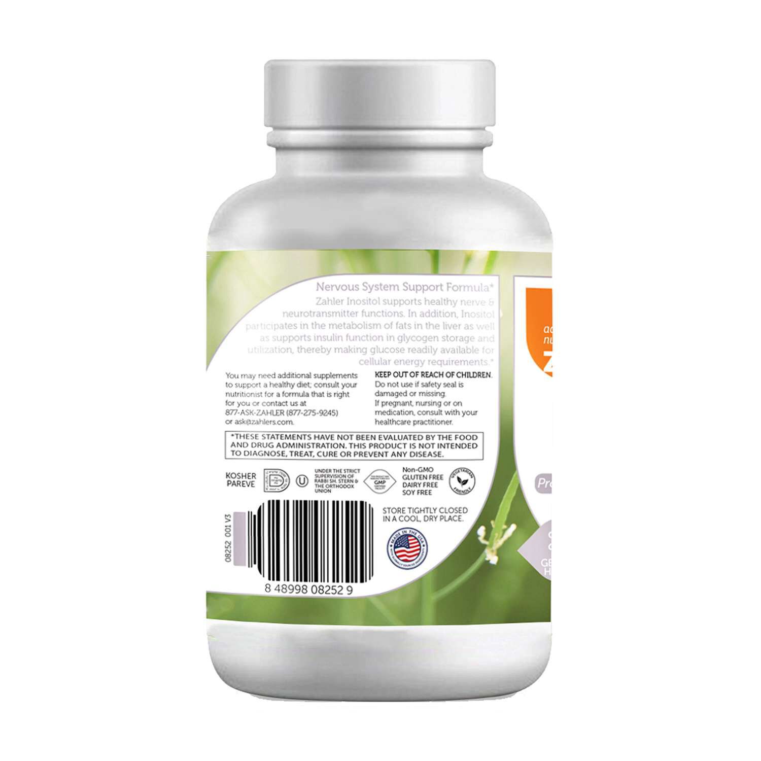 Inositol 1000mg - 120 Capsules (120 Servings)