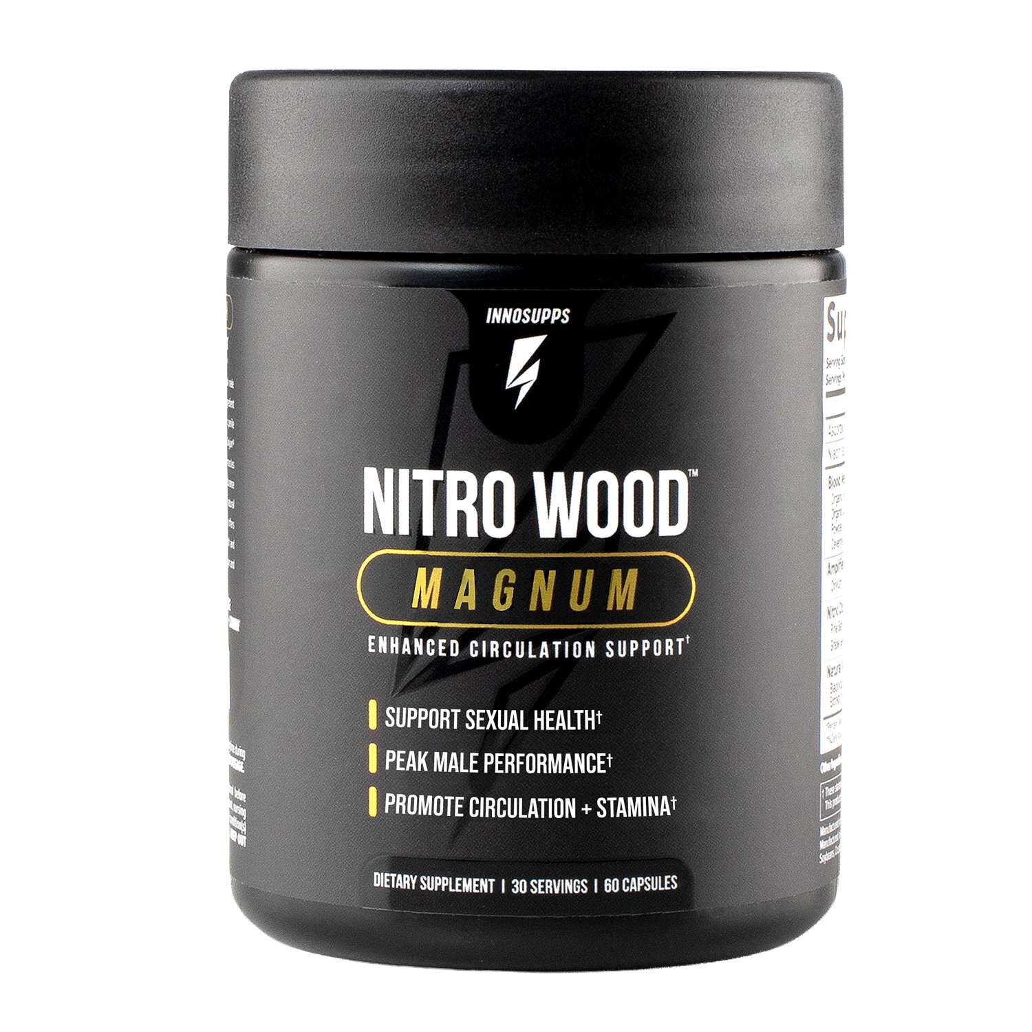 Nitro Wood&trade; Magnum - 60 Capsules (30 Servings)