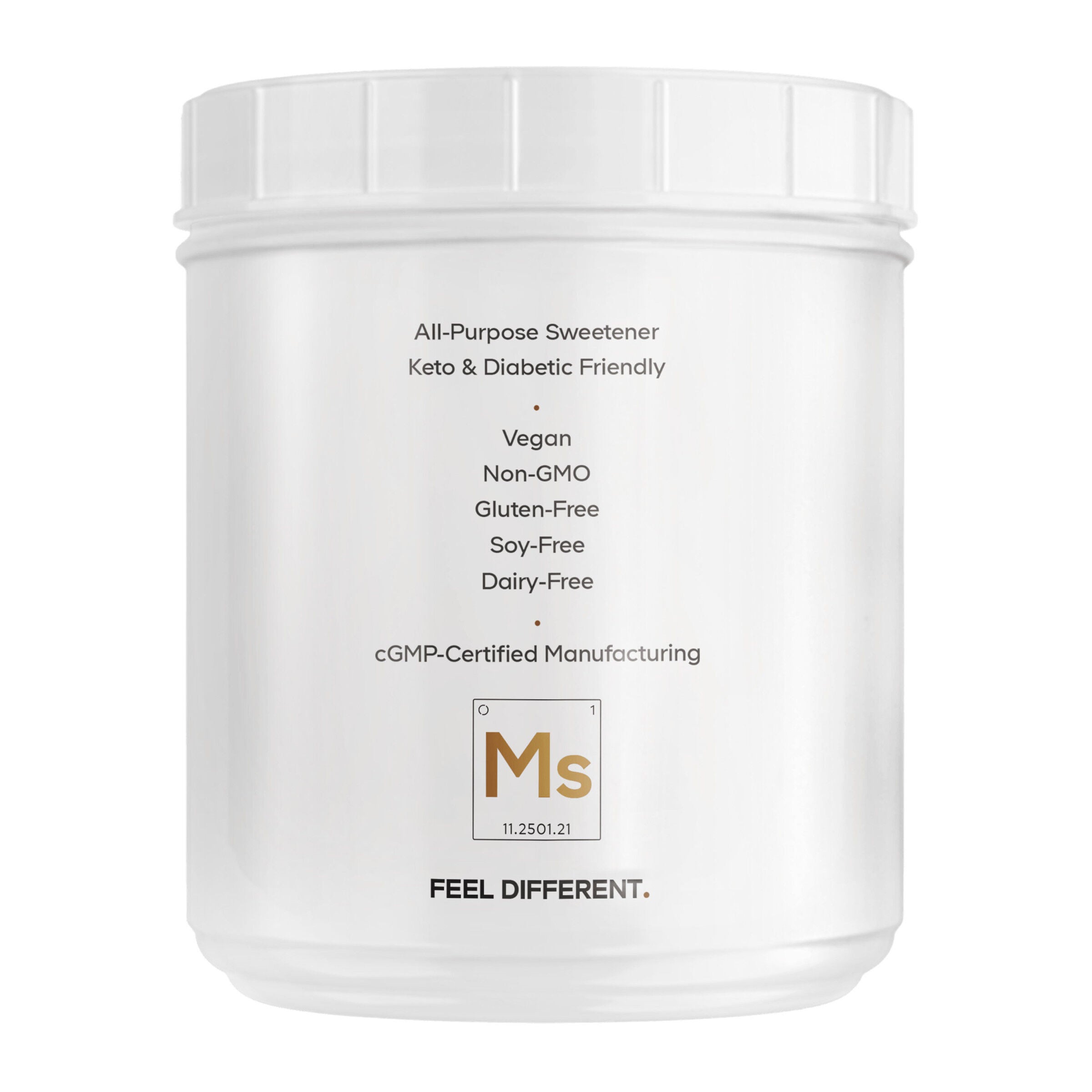 Miracle Sugar Allulose Powder - Unflavored - 35.27 oz (100 Servings)